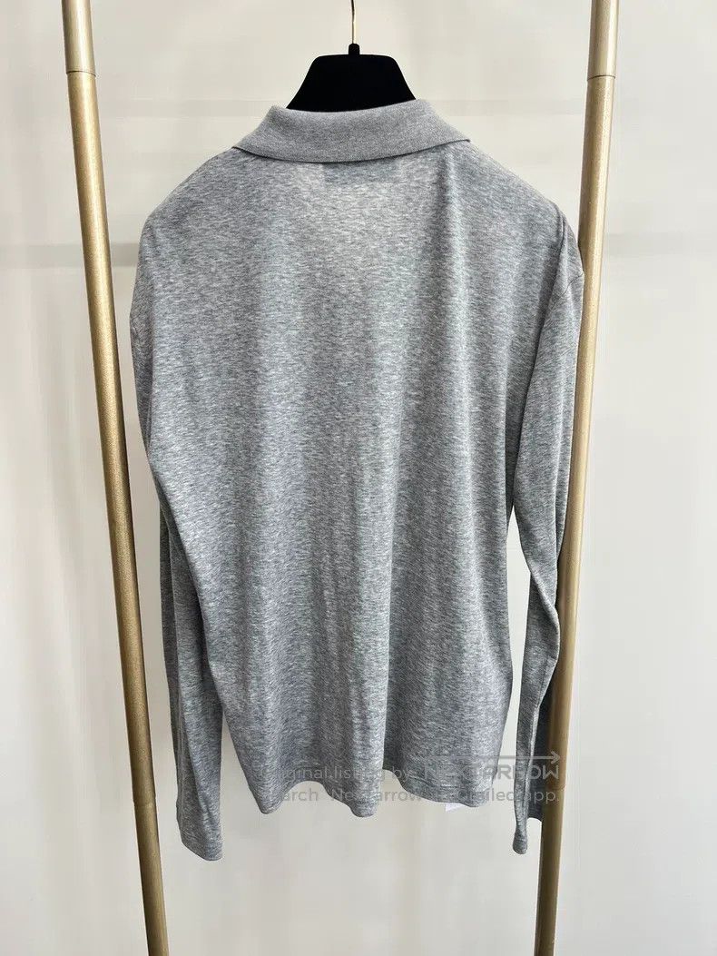 Miu Miu Miu Miu Size XS Gray Polo neck long sleeve Size XS / US 0-2 / IT 36-38 - 2 Thumbnail