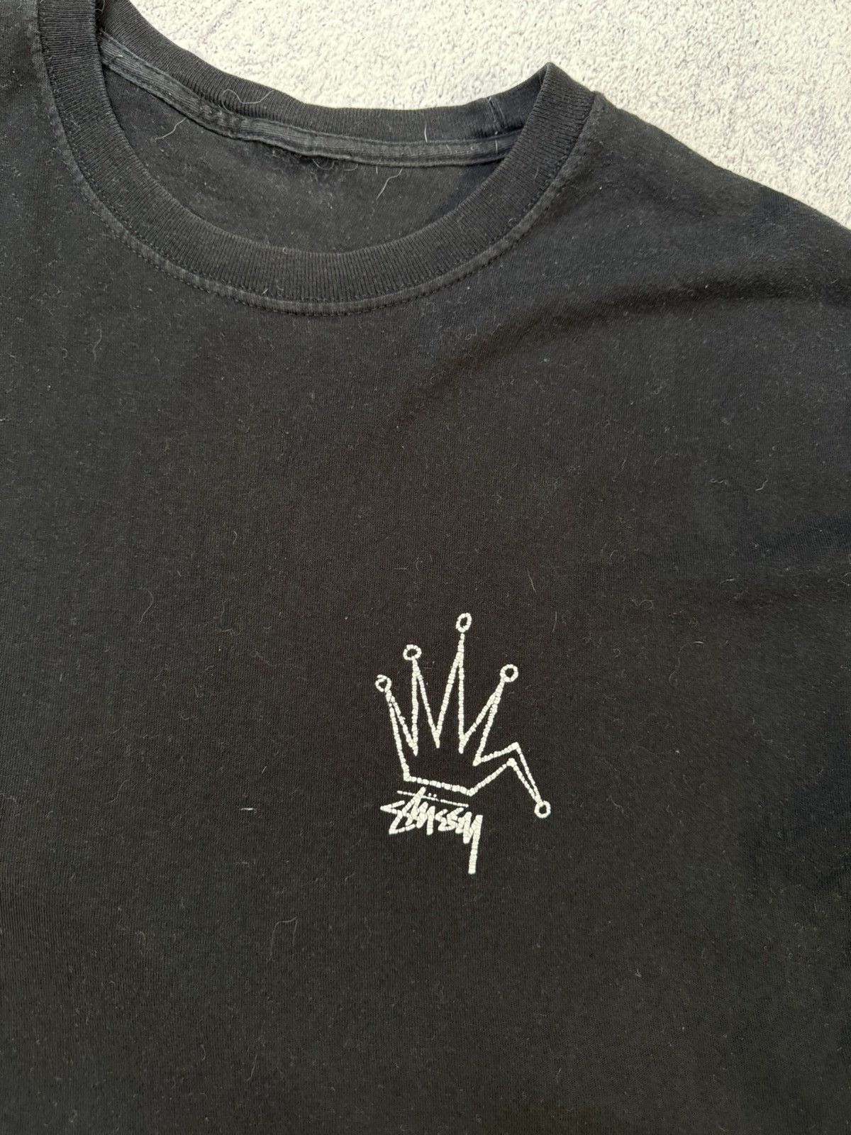 Stussy Vintage Stussy Crown T Shirt Y2K Size US XL / EU 56 / 4 - 8 Thumbnail