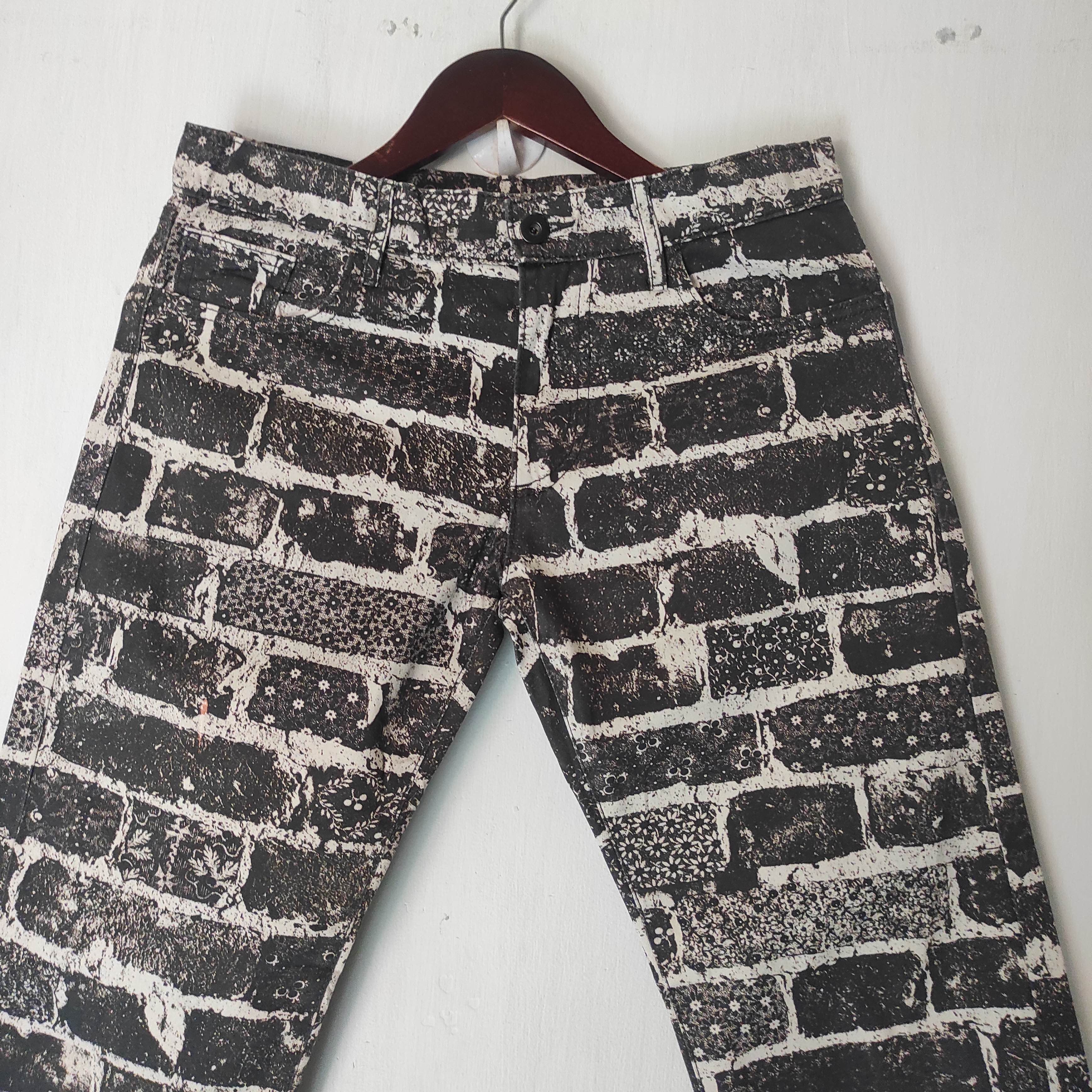 Jean Paul Gaultier Jean Paul Gaultier F/W'12 Cinder Block Flower Print Size US 28 / EU 44 - 4 Thumbnail