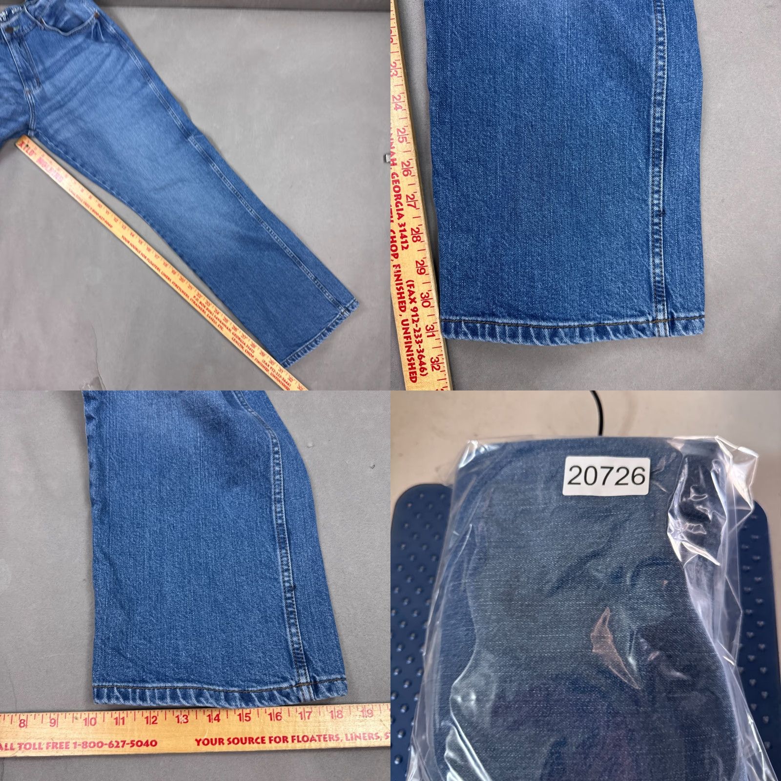 Wrangler Wrangler Jeans Mens 36x32 Blue Retro Slim Straight Western Cowboy Denim Pants Shirt? Size US 36 / EU 52 - 9 Thumbnail