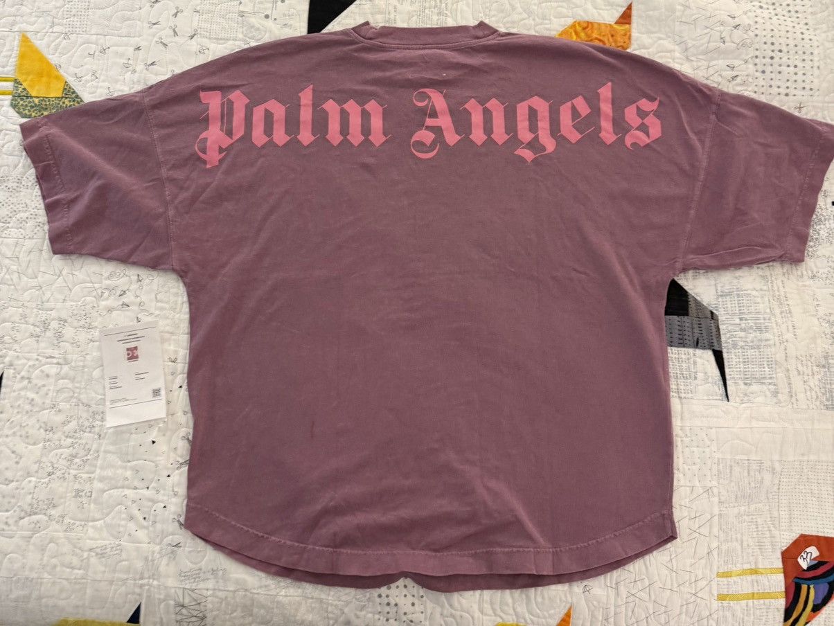 Palm Angels Palm Angels Classic Logo T- L- Magenta, pink lettering Size US L / EU 52-54 / 3 - 3 Thumbnail