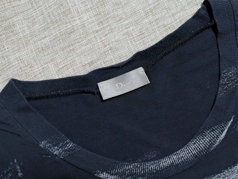 Dior Dior Black and white hand-painted wind chalk striped pocke Size L / US 10 / IT 46 - 3 Thumbnail