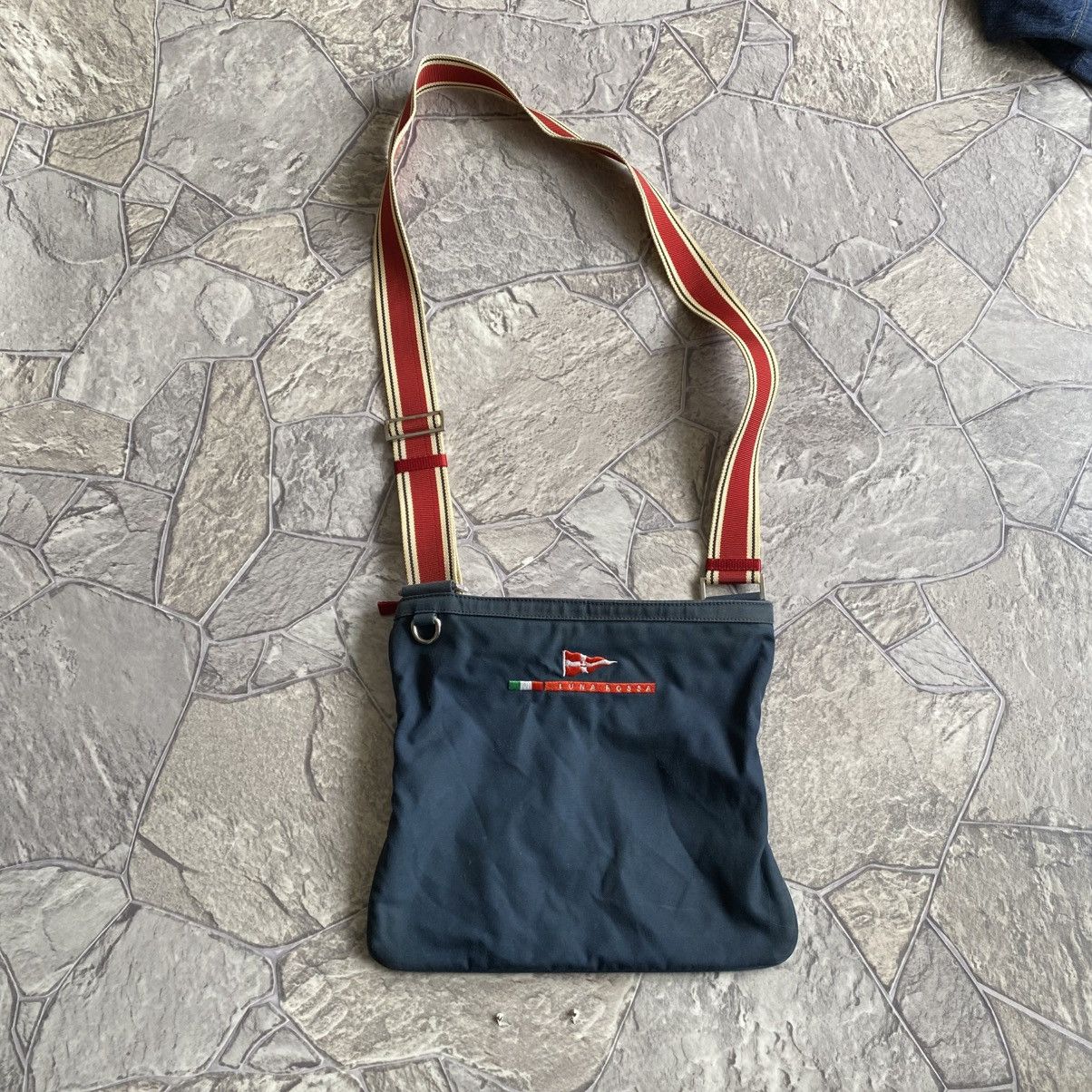 Prada Vintage Prada Luna Rossa Crossbody Messenger Bag Size ONE SIZE - 1 Thumbnail