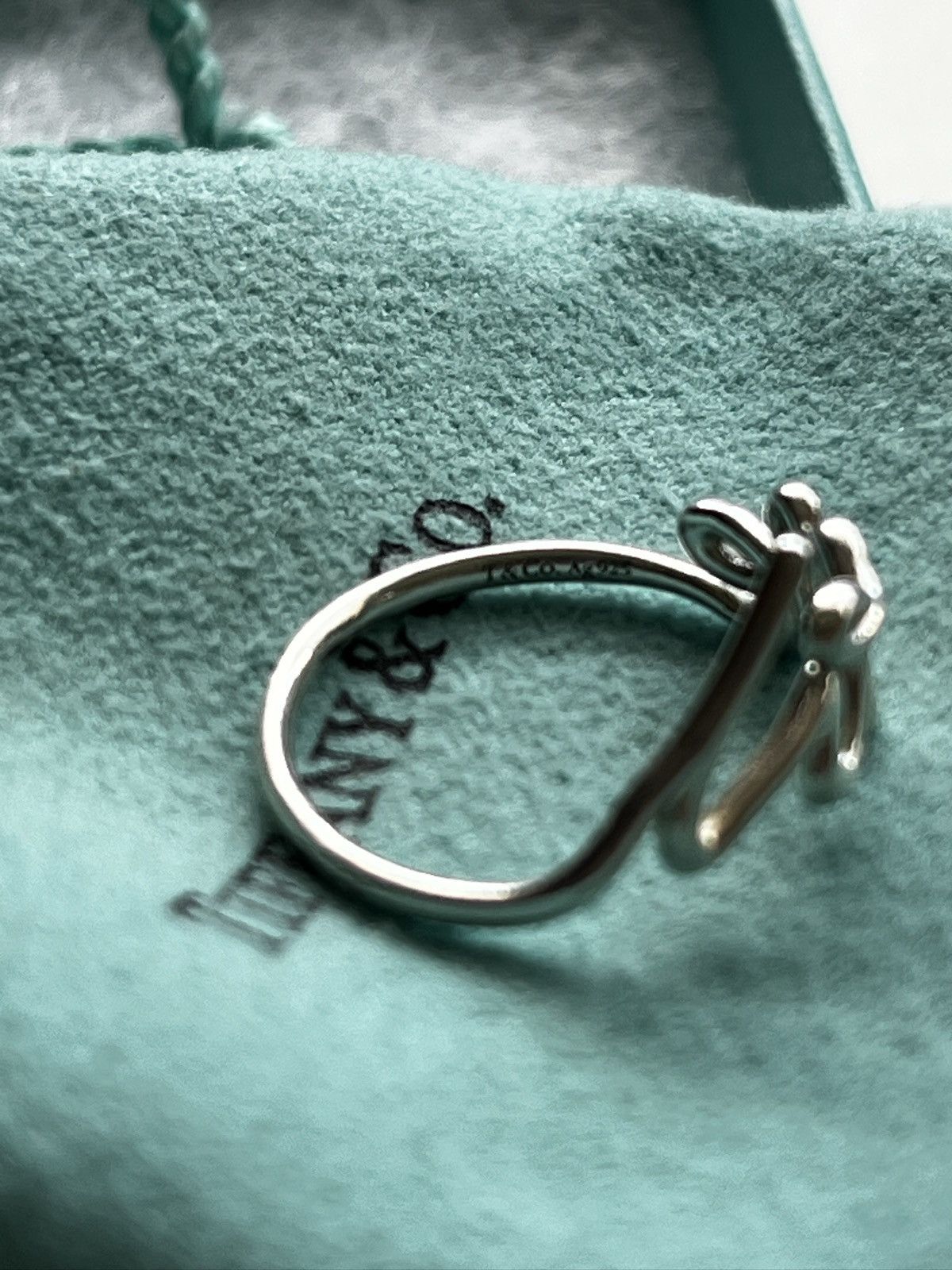Tiffany & Co. Paloma Picasso Graffiti Love Ring Size ONE SIZE - 5 Thumbnail