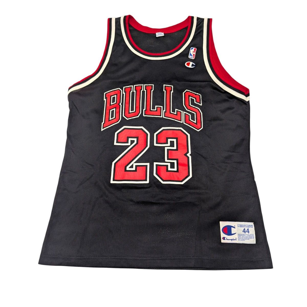 Champion Michael Jordan OG Basketball Away Black NBA bulls jersey vtg Size US XS / EU 42 / 0 - 13 Thumbnail