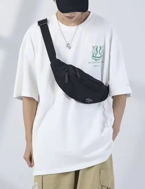 B.D. Baggies × Japanese Brand Aesthetic y2k waterproof side sling bag belt bag Size ONE SIZE - 2 Thumbnail