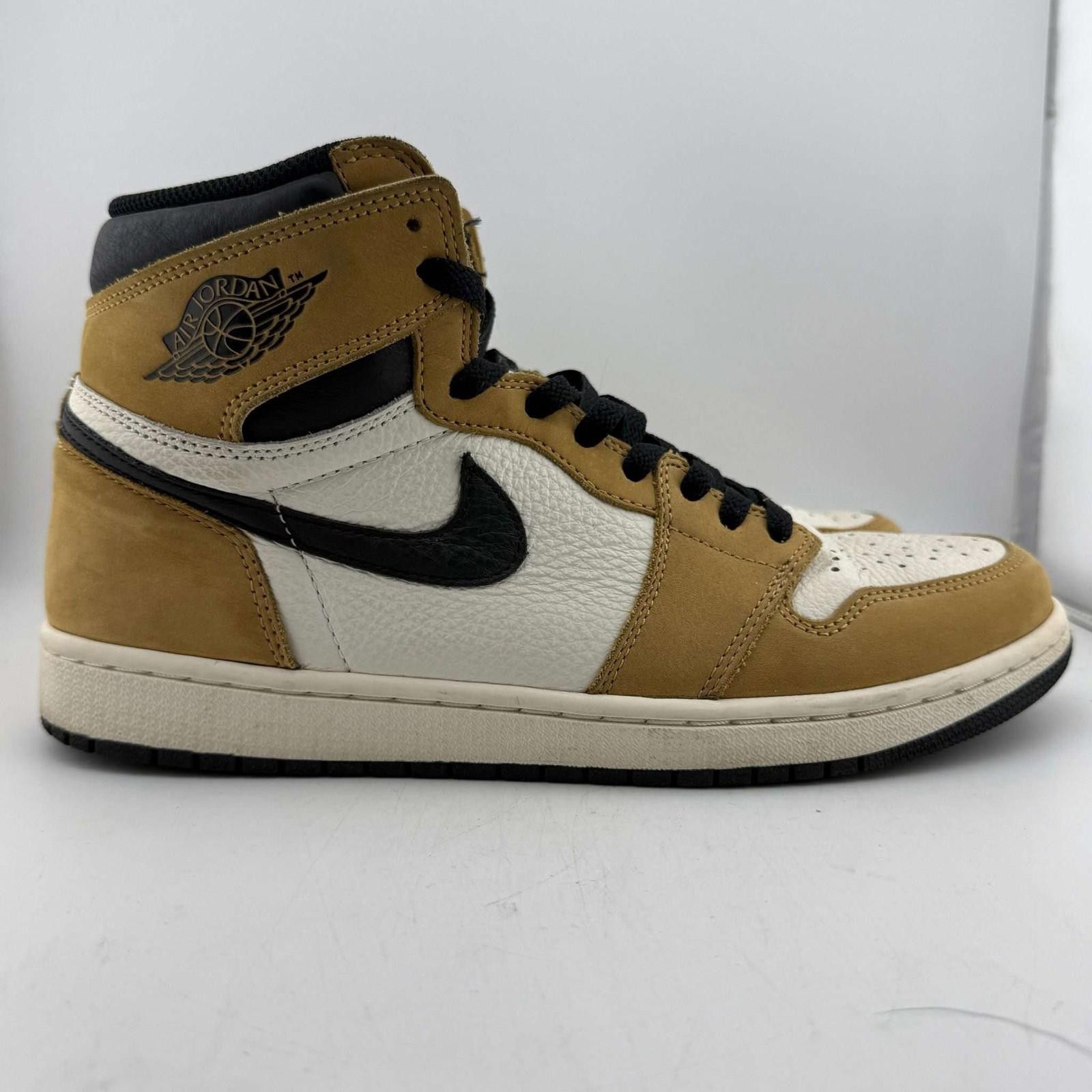 Jordan Brand Jordan 1 Rookie Of The Year 10.5 Used OG Box 555088-700 Size US 10.5 / EU 43-44 - 4 Thumbnail