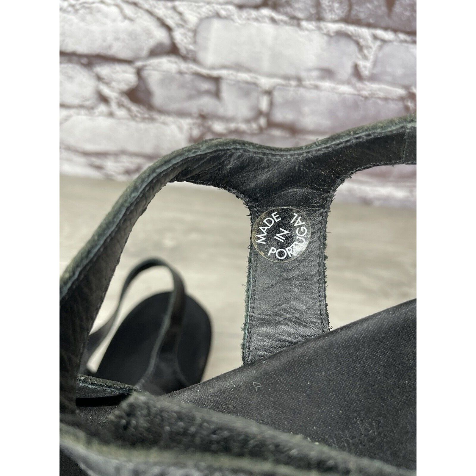 Mephisto Mephisto Black Leather Ankle Strap Causal Wedge Sandals Wome Size US 9.5 / IT 39.5 - 17 Thumbnail