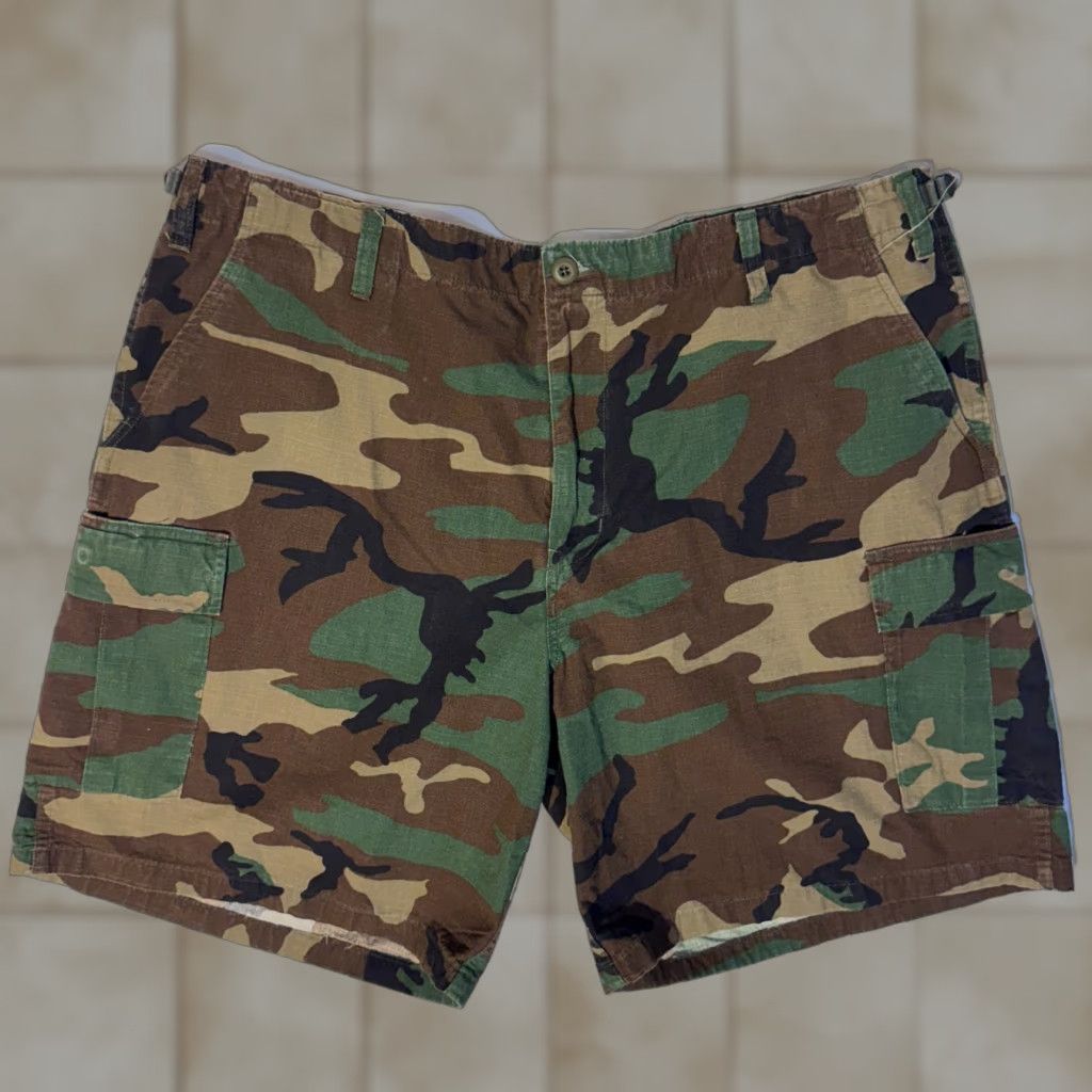 Vintage JOSHUA JAMAL WOODLAND NBHD SHORT | Grailed
