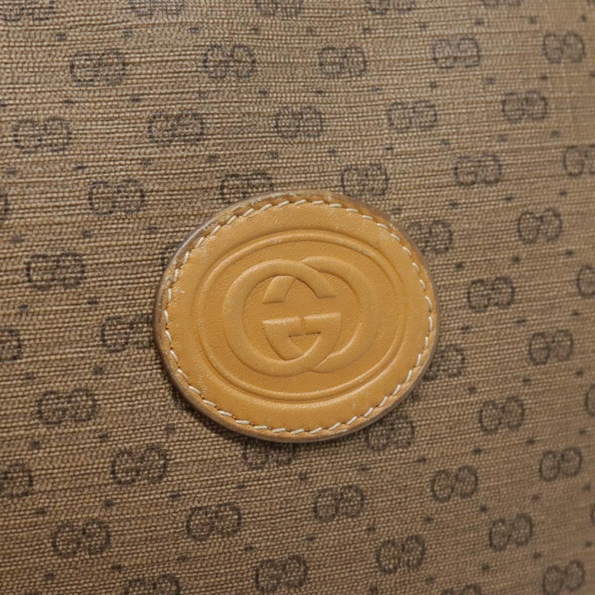 Gucci GUCCI Micro GG Supreme Shoulder Bag Pvc Beige Gold 007 87 Size ONE SIZE - 15 Thumbnail