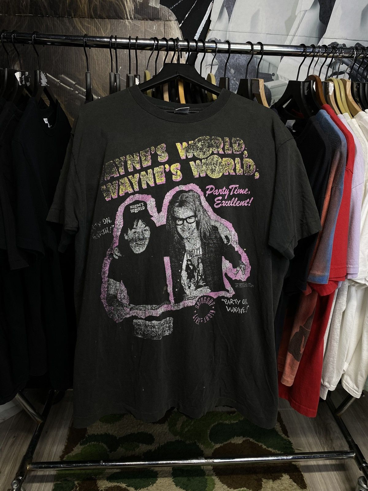 Vintage Vintage 1991 Wayne’s World Movie T-Shirt Size XLarge Size US XL / EU 56 / 4 - 7 Thumbnail