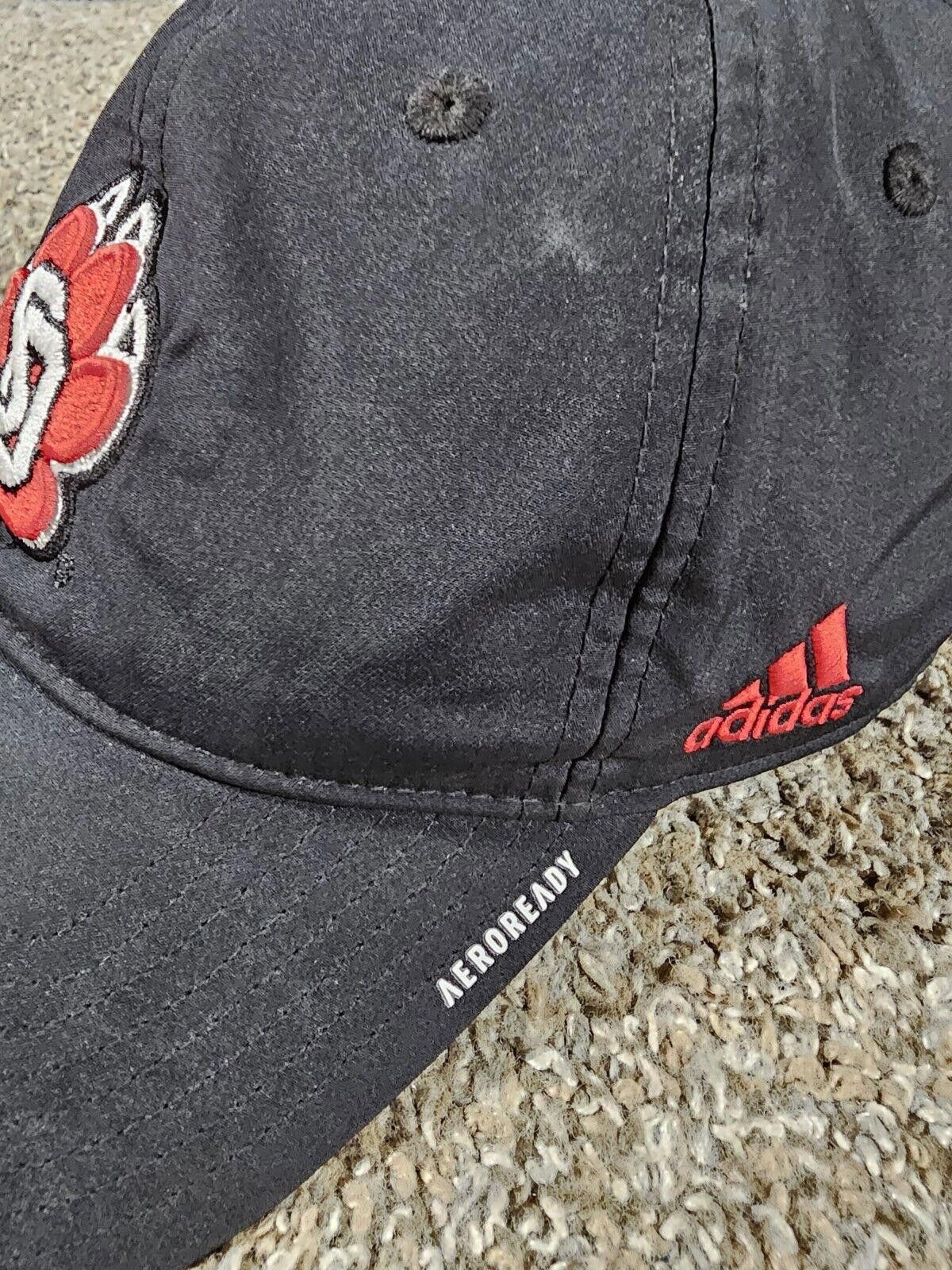 Adidas South Dakota SD Coyotes Logo Adidas Aeroready strapback hat Size ONE SIZE - 2 Thumbnail