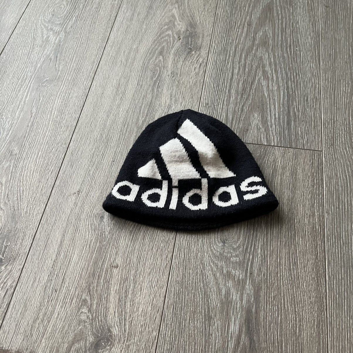 Adidas Vinrage Y2K Adidas Beanie Hat Size ONE SIZE - 4 Thumbnail