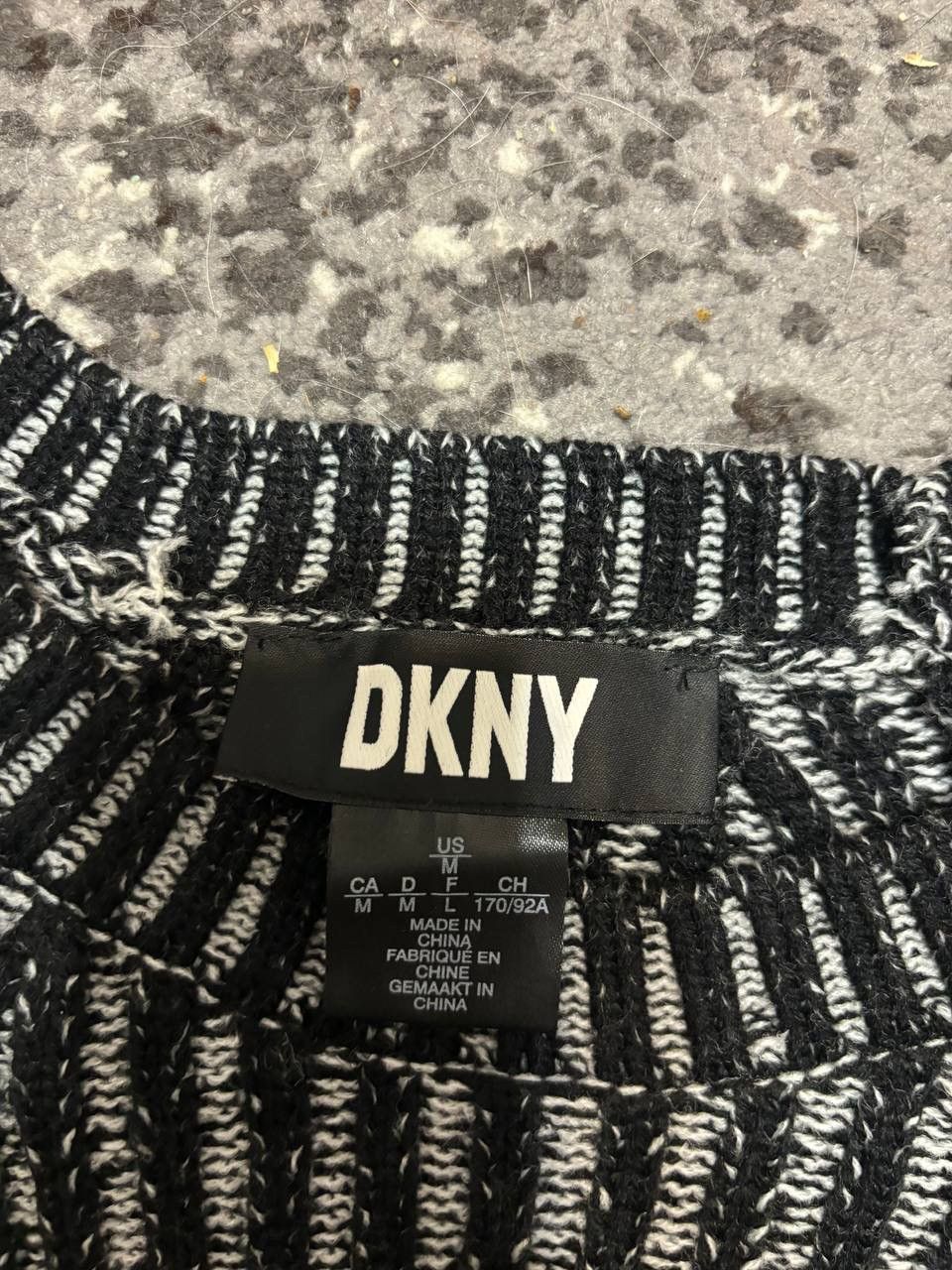 DKNY × Japanese Brand DKNY New York Y2K Knitted Crew Neck Sweaters Size US M / EU 48-50 / 2 - 3 Thumbnail