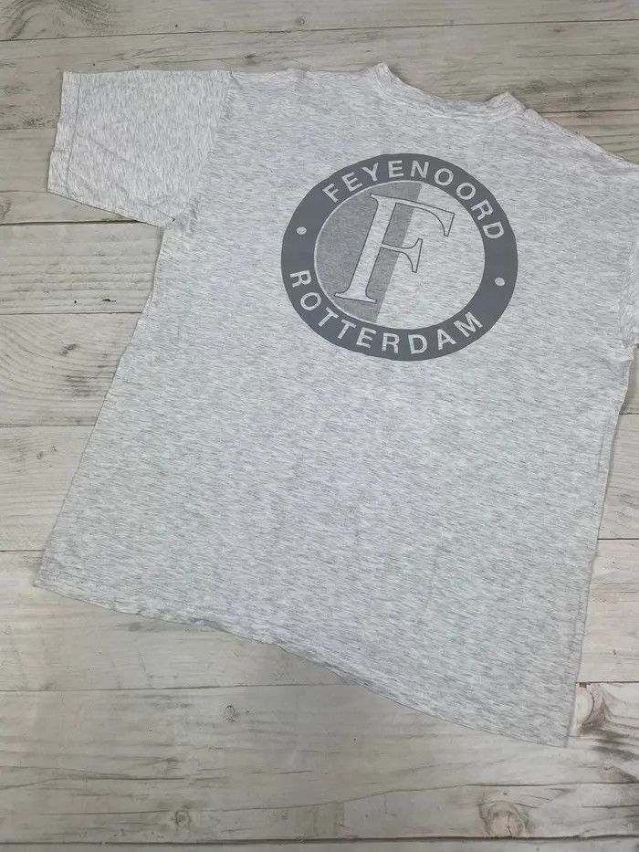 Vintage Vintage Feyenoord Rotterdam T Shirt 90s Soccer Football Size US XL / EU 56 / 4 - 10 Thumbnail