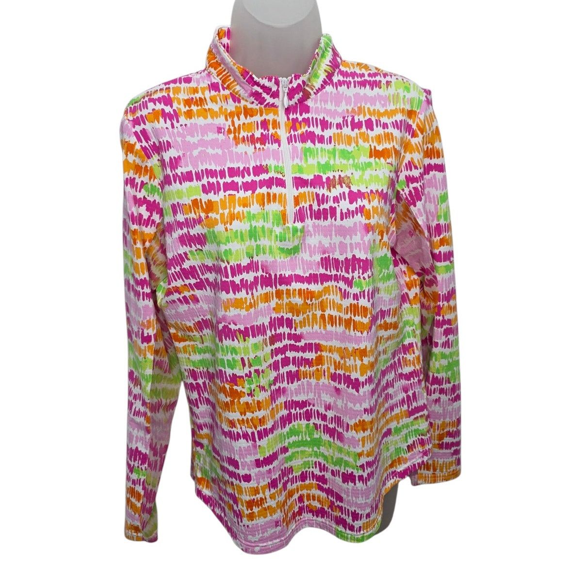 Other Icikuls Long Sleeve Mesh Multi Colored Quick Dry Top Size L Size L / US 10 / IT 46 - 1 Thumbnail