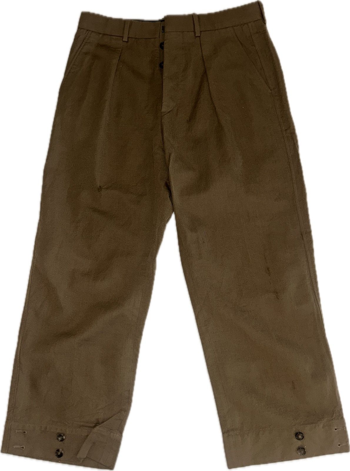 Marni Brown Marni Pants Size 46L - 1 Thumbnail