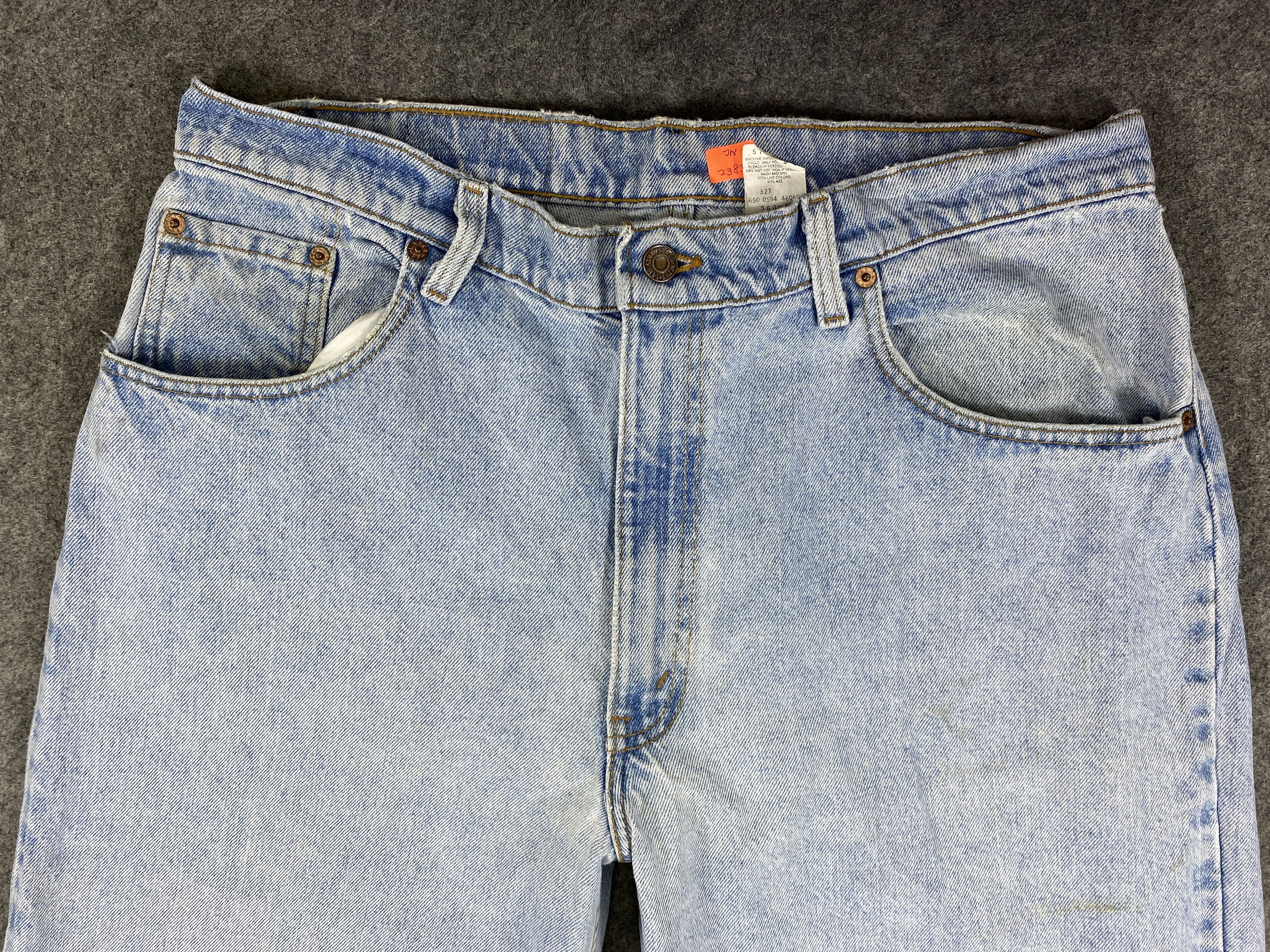 Japanese Brand Light Blue Wash Vintage Levi's 560 36x33 Denim -JN2383 Size US 36 / EU 52 - 3 Thumbnail
