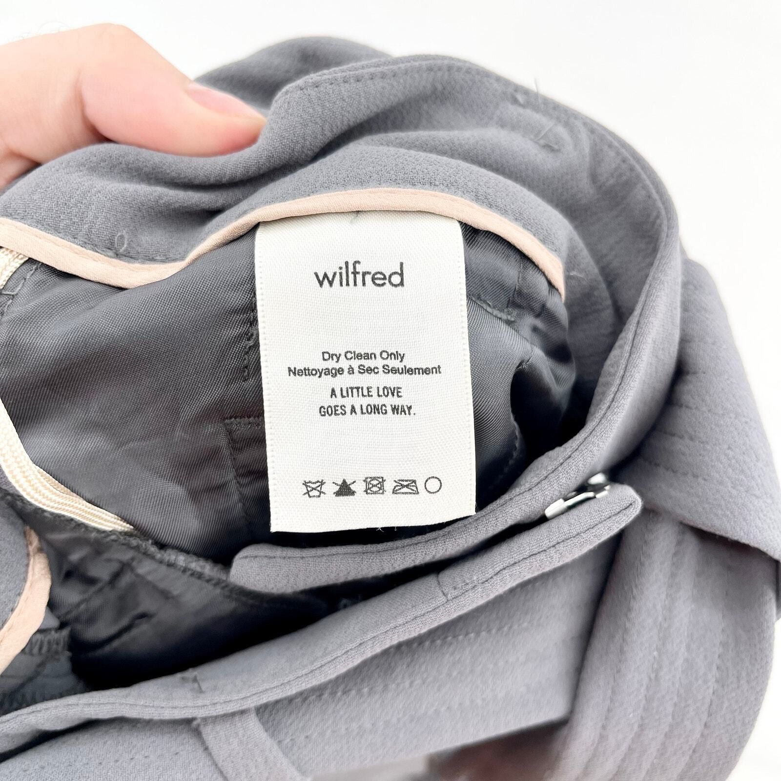 Aritzia Artizia Wilfred High Waisted Tie Front Pocket Pants Size 0 Size 25" / US 0 / IT 36 - 6 Thumbnail