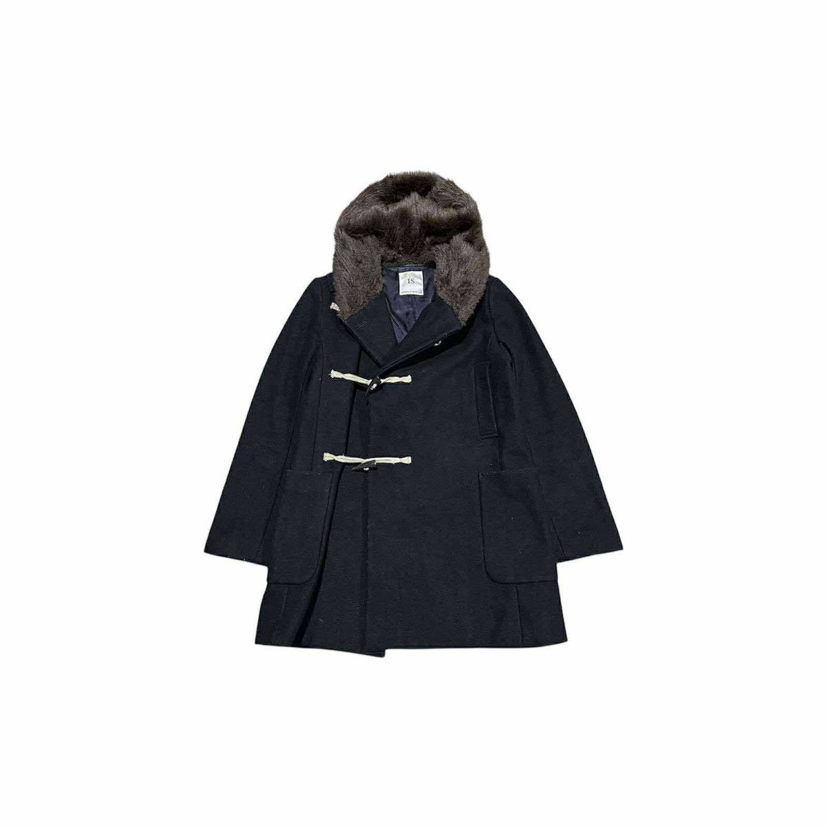 Issey Miyake 🔥Rare Vintage IS Sunao Kuwahara Wool Duffle Coat Fur Collar Size US S / EU 44-46 / 1 - 13 Thumbnail