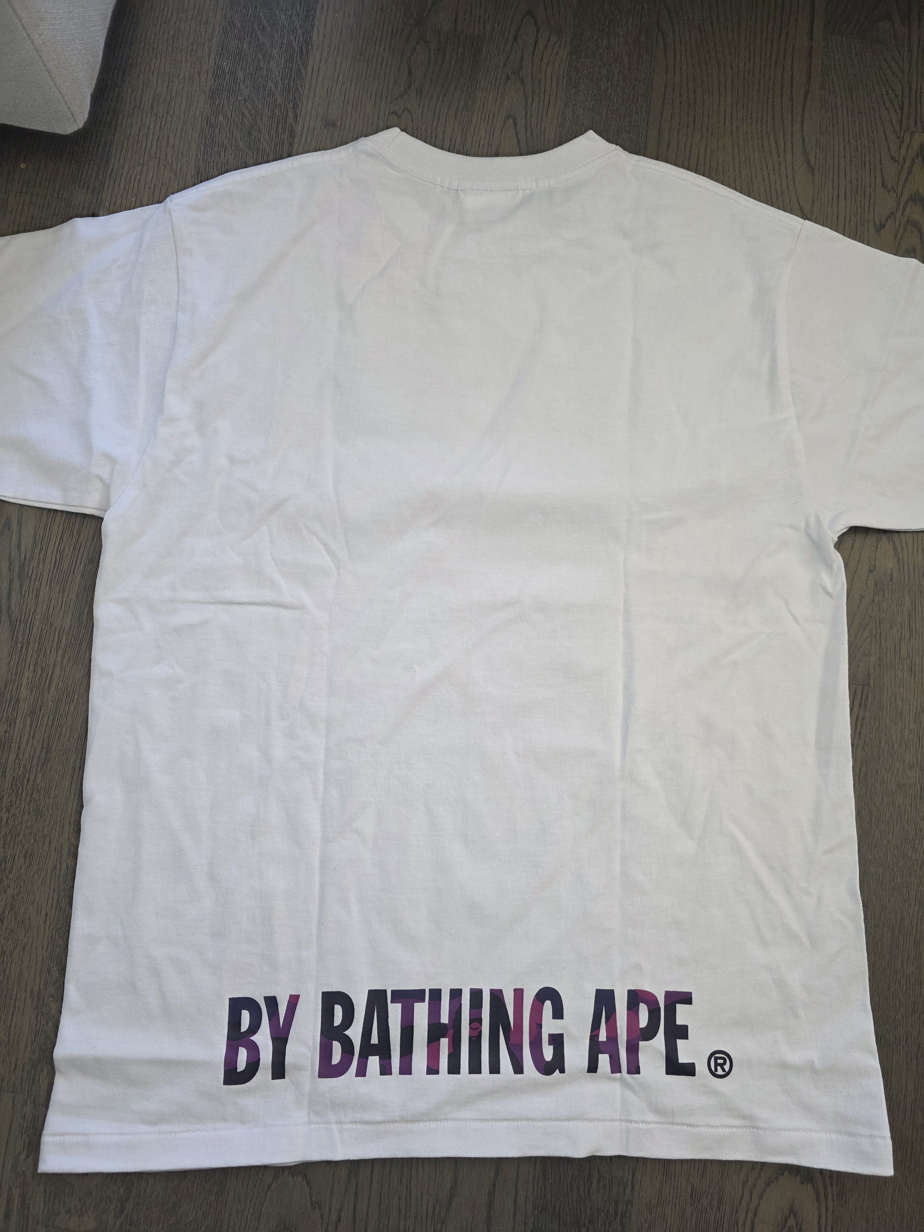 Bape BAPE Purple Camo Ape Head Shirt Size US M / EU 48-50 / 2 - 2 Thumbnail