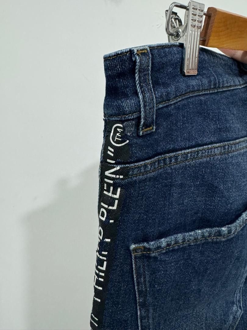 Philipp Plein Philipp Plein Sidetape Jeans Size US 33 - 7 Thumbnail
