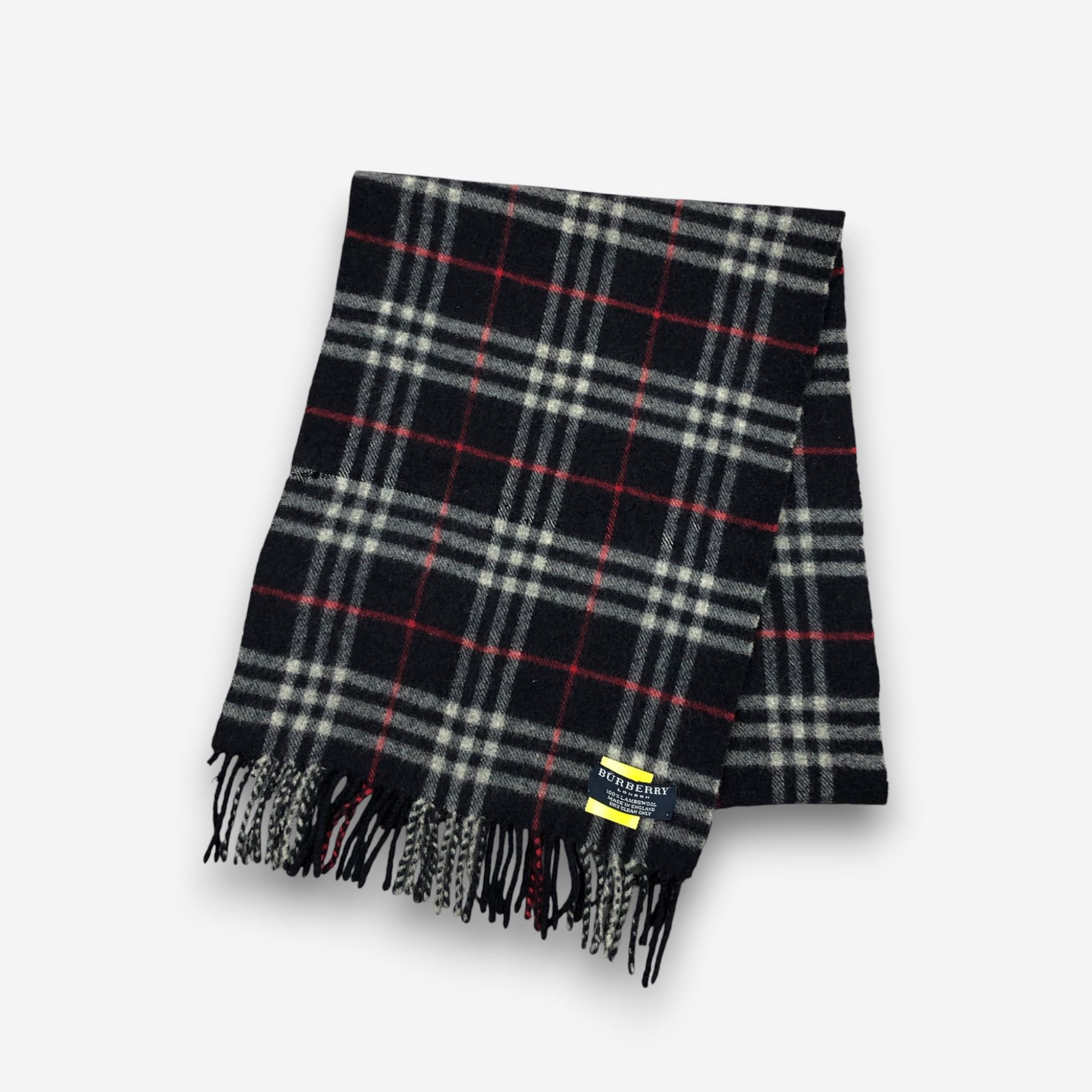 Burberry Vintage Burberry Scarf Muffler Wool Nova Check Neck Scarves Size ONE SIZE - 2 Thumbnail