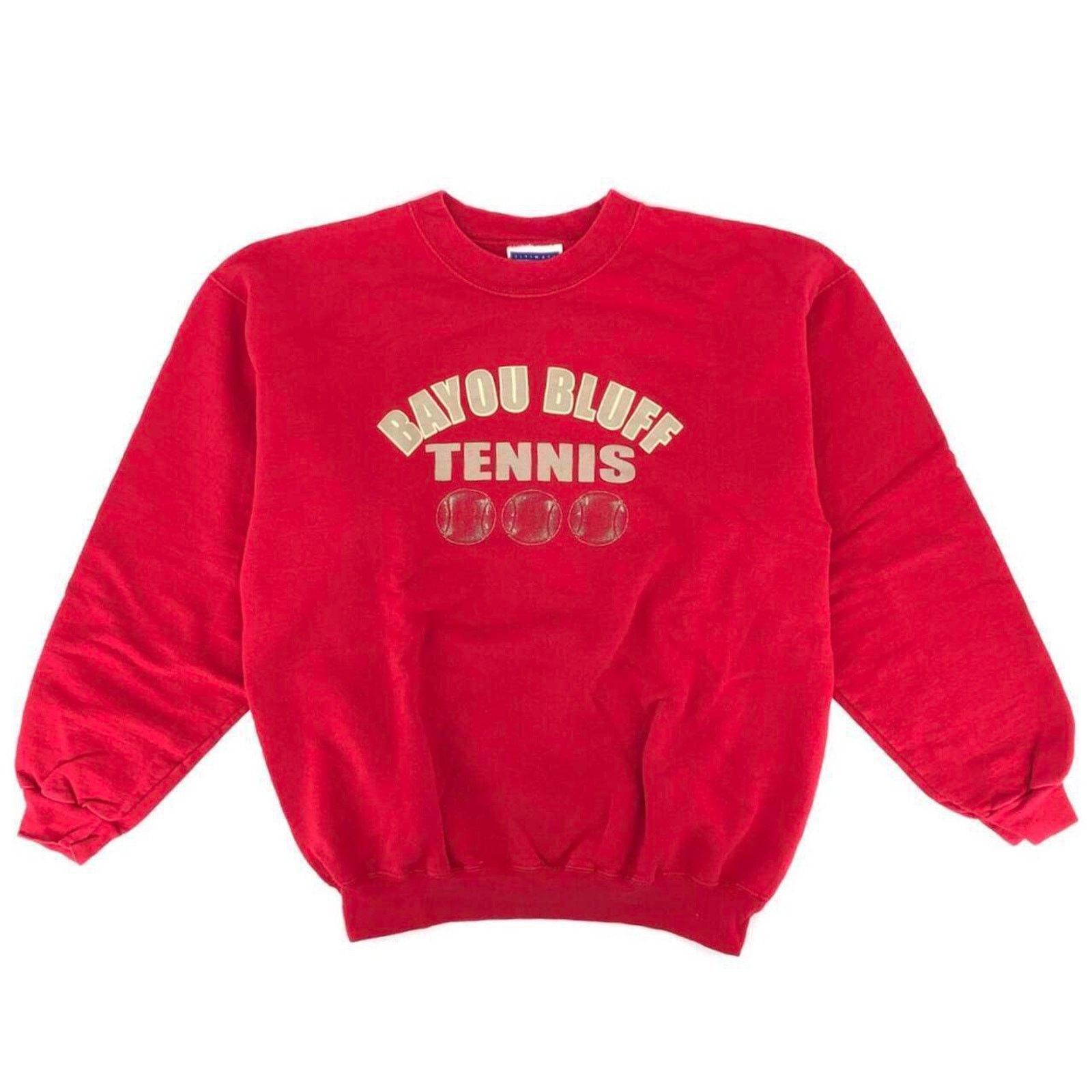 Hanes × Vintage Bayou Bluff Tennis crewneck sweatshirt Y2K 2000s vintage Size US M / EU 48-50 / 2 - 1 Thumbnail