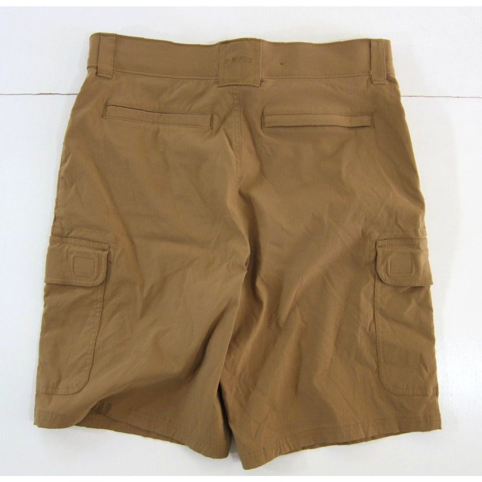 Orvis Orvis Cargo Short 32 Men's Beige Nylon Stretch Comfort Hike Fish Travel Camp Pocket Vintage 34" Waist 40" Hip 11.5" Rise 9.5" Inseam Size US 32 / EU 48 - 2 Thumbnail