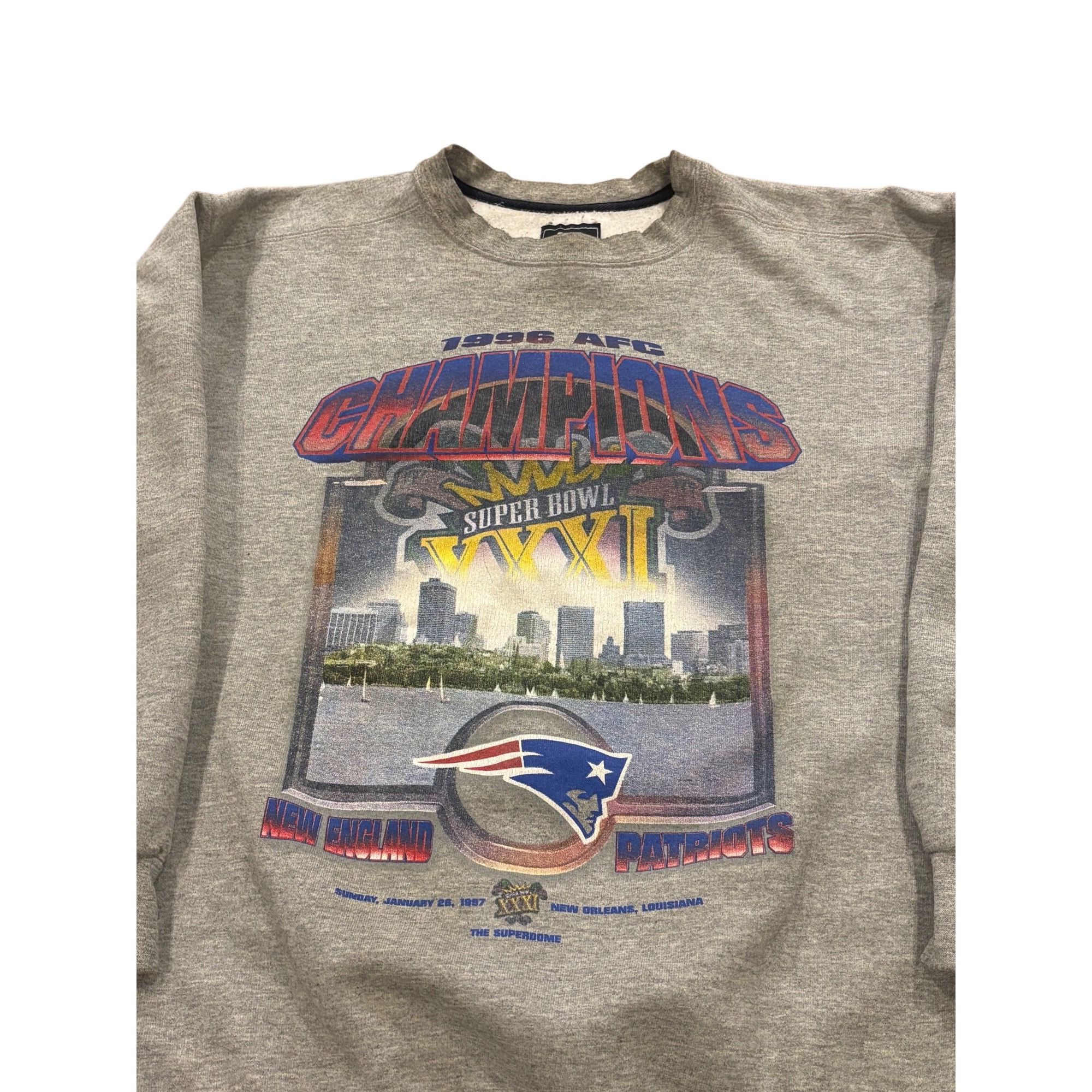 Starter Vintage Starter New England Patriots 1996 AFC Champions Crew Size US M / EU 48-50 / 2 - 5 Thumbnail