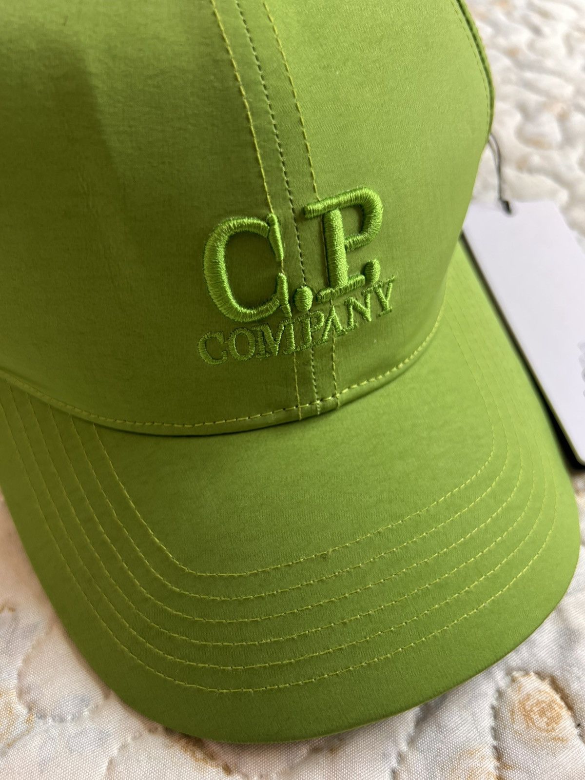 C.P. Company C.P. Company CHROME-R GOGGLE CAP glass hat cap green lime Size ONE SIZE - 20 Thumbnail