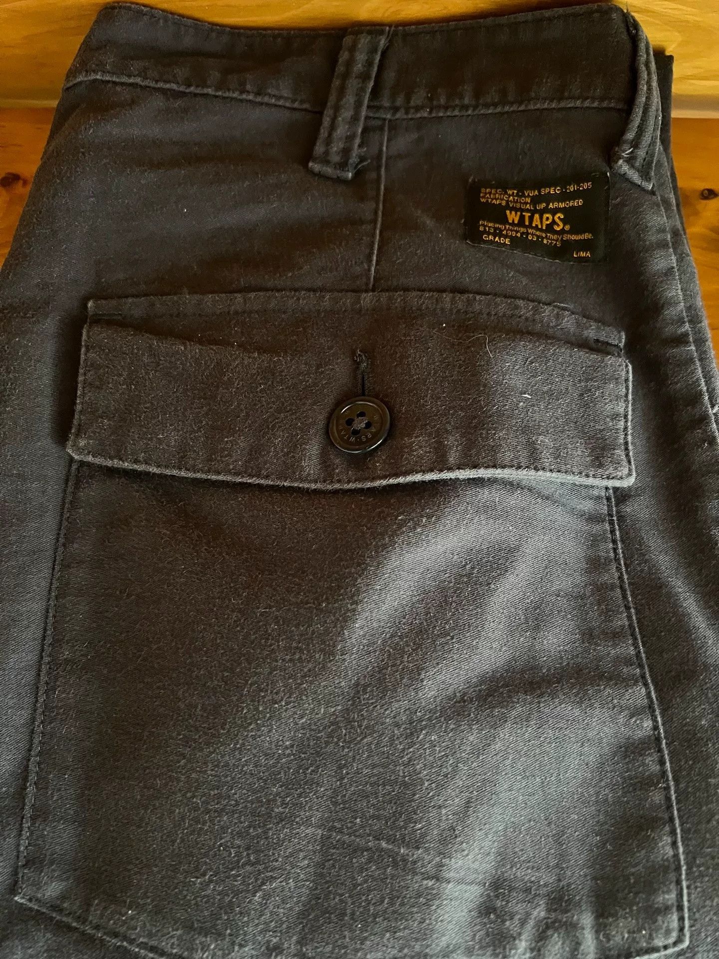 Wtaps WTAPS Skinny Indigo Dyed Cargo Pants Size US 26 / EU 42 - 9 Thumbnail