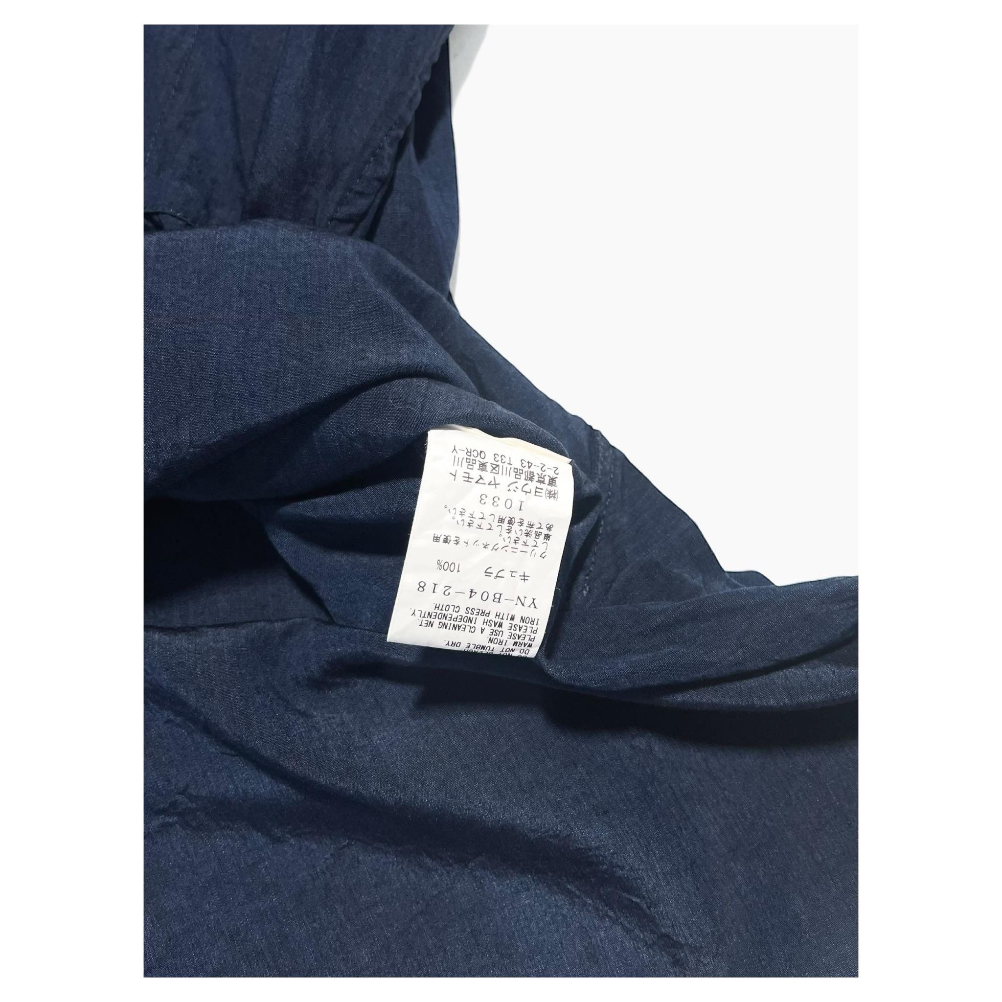 Yohji Yamamoto Y's Yohji Yamamoto Cupro Shirt Size US M / EU 48-50 / 2 - 4 Thumbnail
