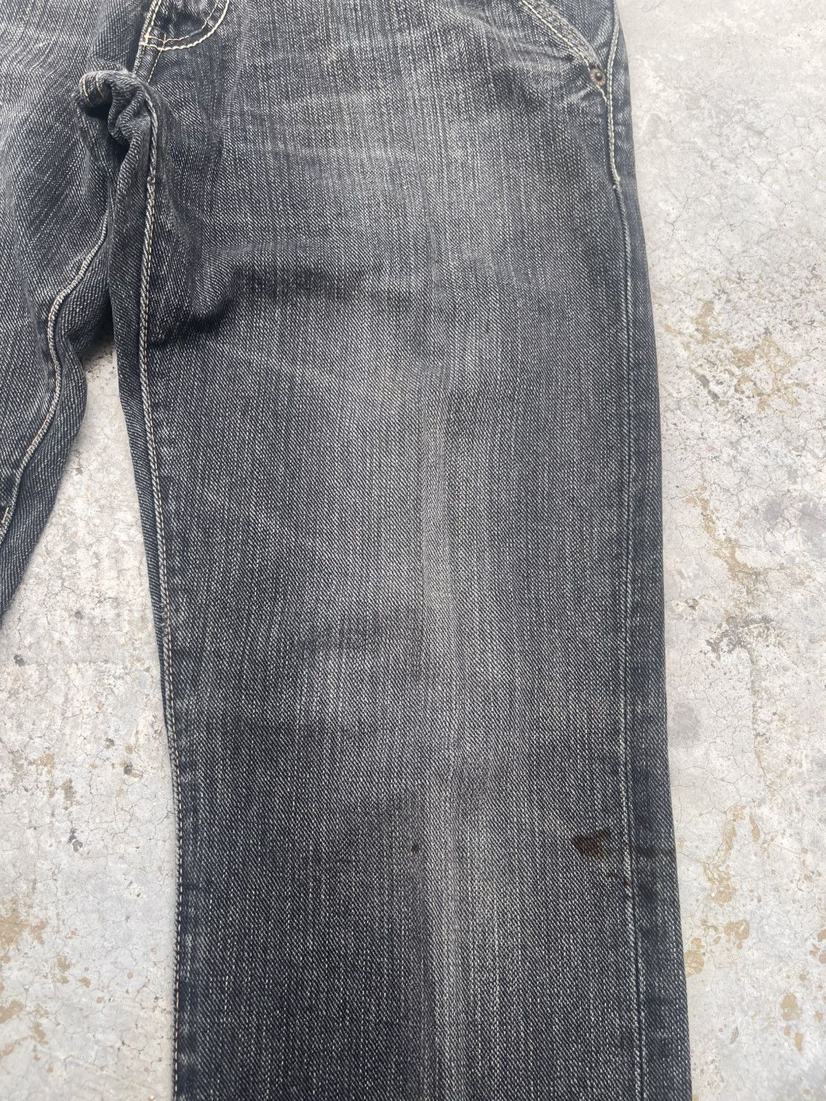 Johnbull Johnbull Kojima Japan Faded Black denim Size US 30 / EU 46 - 4 Thumbnail