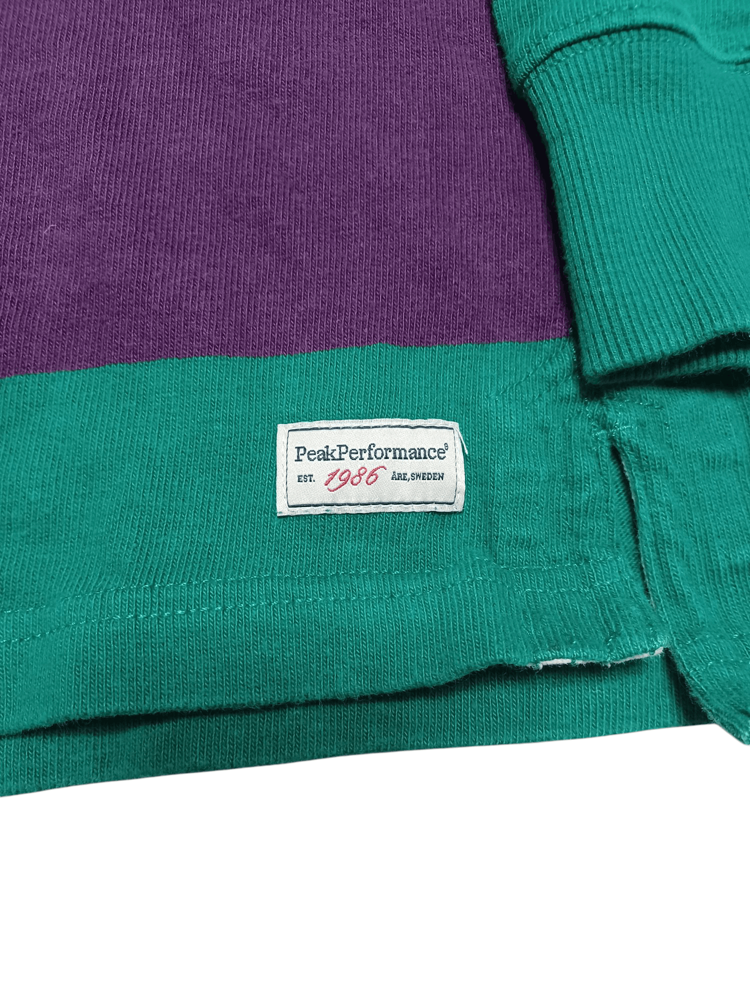 Peak Performance PEAK PERFOMANCE FIRE HEAVY COTTON VINTAGE RUGBY SHIRT Size US L / EU 52-54 / 3 - 3 Thumbnail