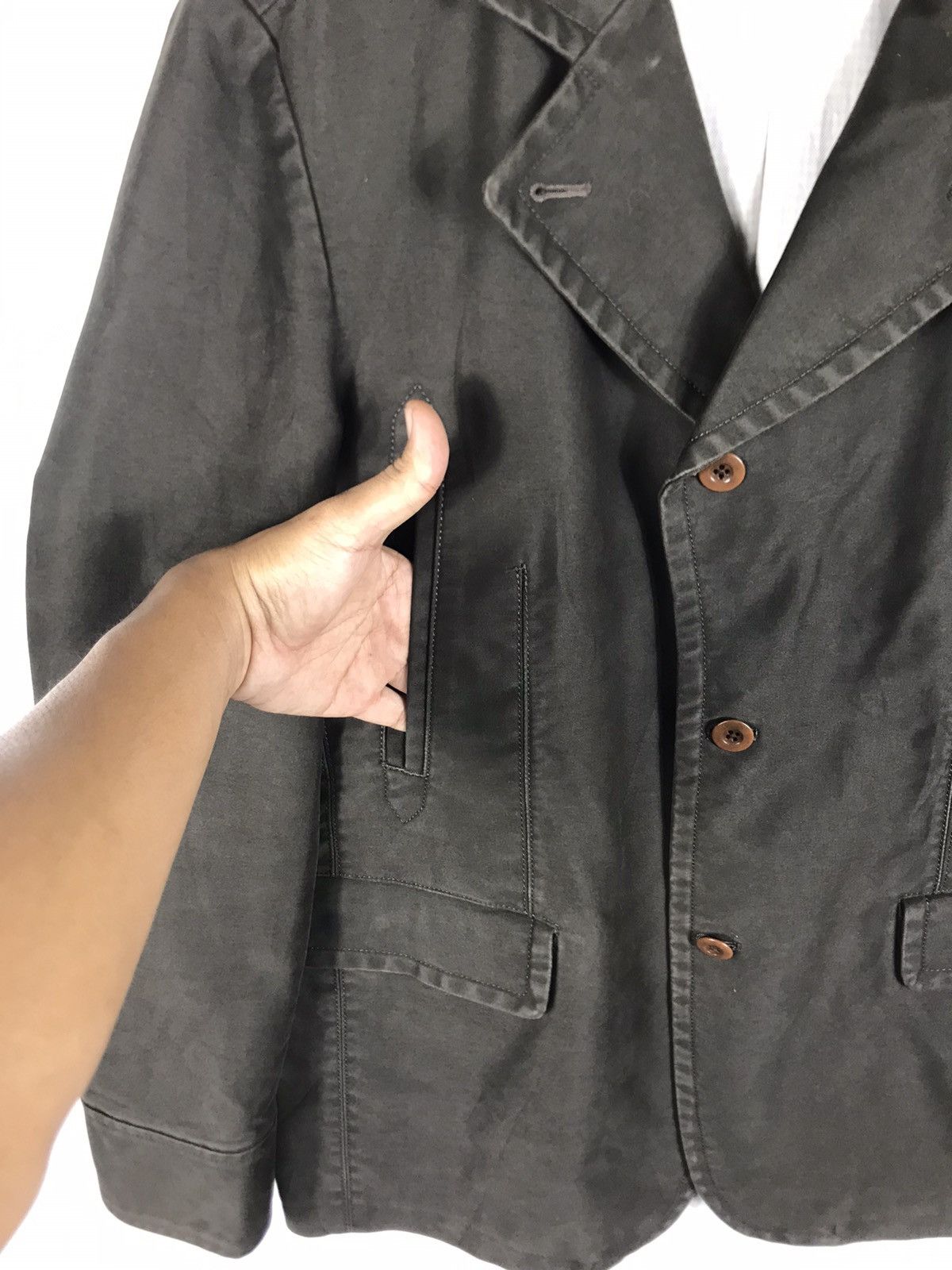 Japanese Brand ⚡️Vintage Isetan Men’s Single Breast Coat Jacket Size US L / EU 52-54 / 3 - 6 Thumbnail