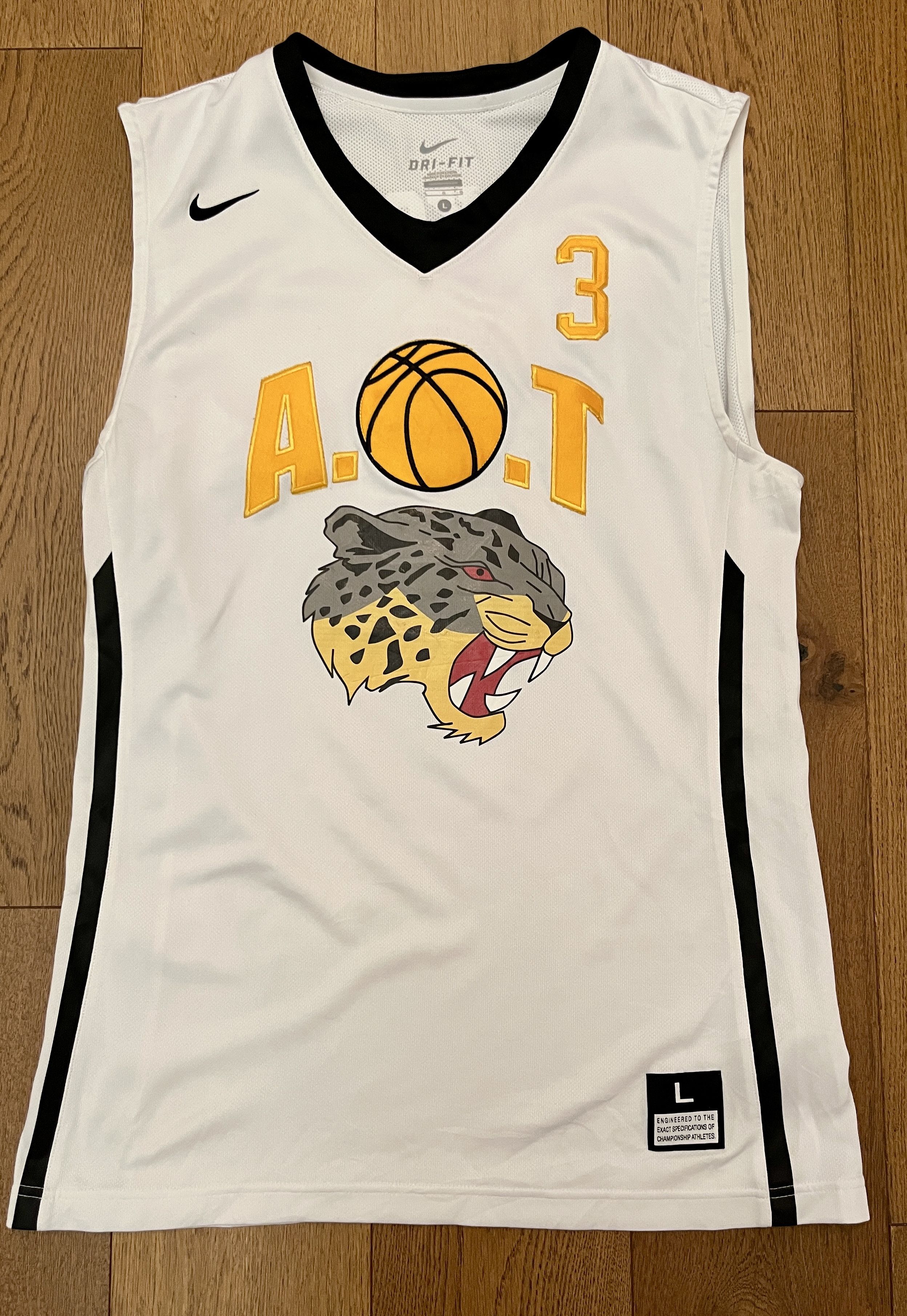 Nike Nike AOT Lady Rebels Ashlon Jackson #3 AAU Jersey Size L / US 10 / IT 46 - 1 Thumbnail