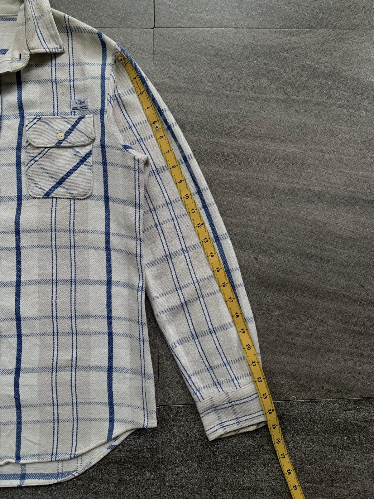 Undercover FREE TAX! Thick Cotton Plaid Zippered Shirt Size US M / EU 48-50 / 2 - 13 Thumbnail