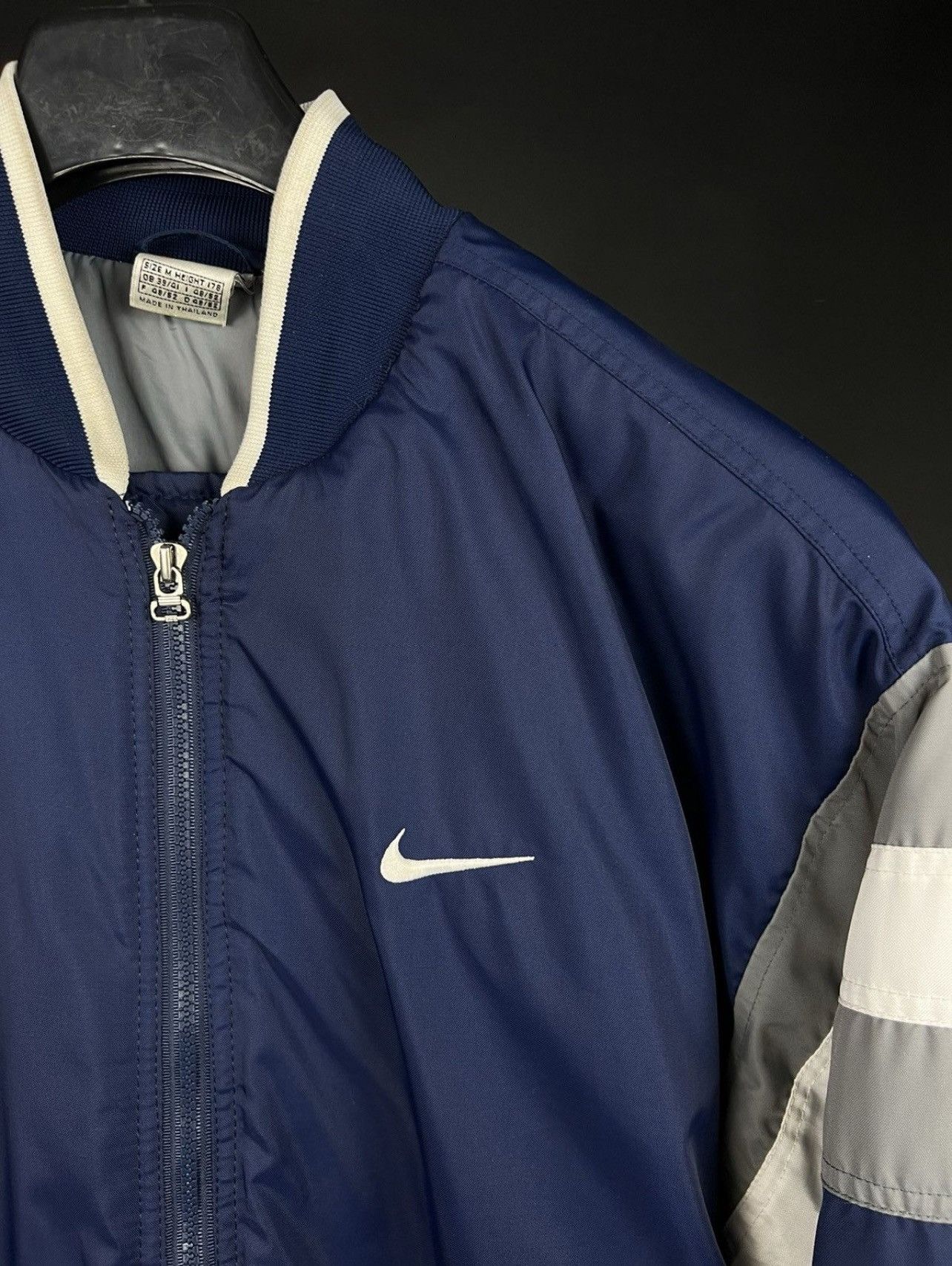 Nike × Vintage Vintage Nike lined Jacket Parka Windbreaker Transition Size US M / EU 48-50 / 2 - 4 Thumbnail