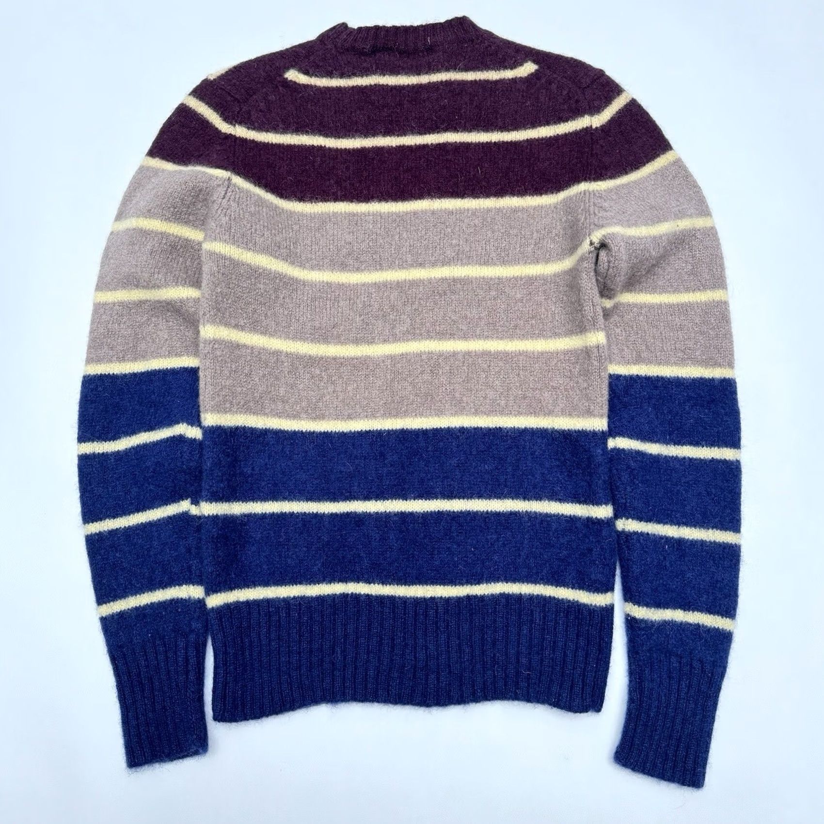 Jockey Jockey Wool Sweater Purple 90s Crew Neck M Womens VTG Pullover Size M / US 6-8 / IT 42-44 - 6 Thumbnail