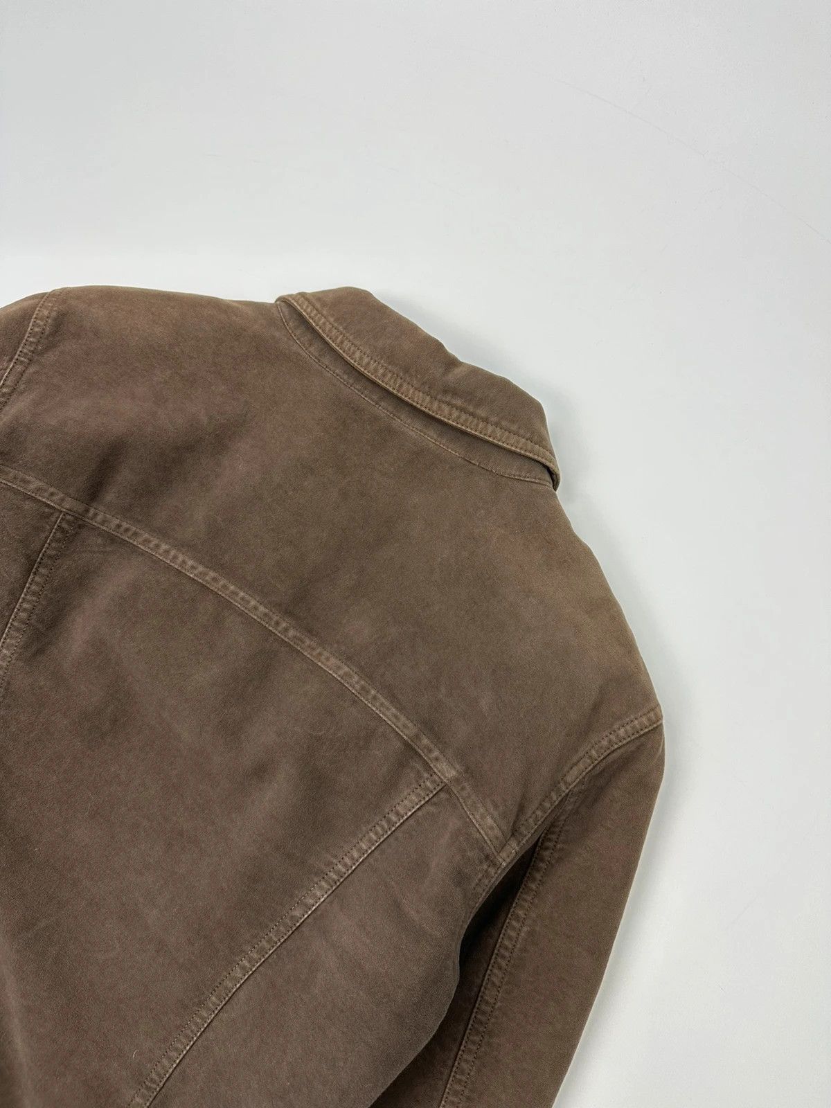 Dolce & Gabbana Dolce Gabbana AW2003 Patch Tags Brown Jacket Size L / US 10 / IT 46 - 8 Thumbnail