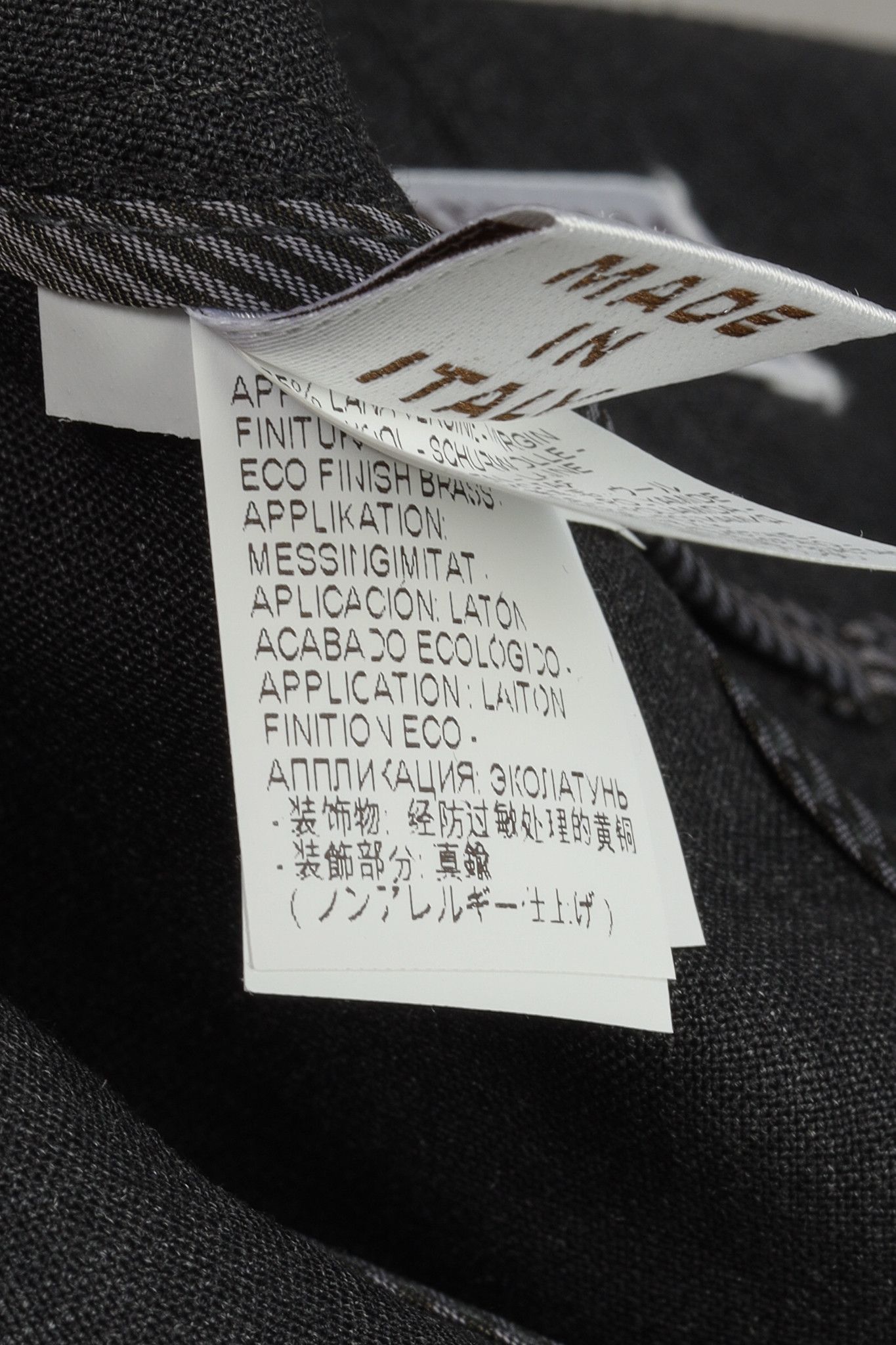Brunello Cucinelli Brunello Cucinelli Stretch-Wool Monili-Belt-Loop Trousers Size 27" / US 4 / IT 40 - 13 Thumbnail