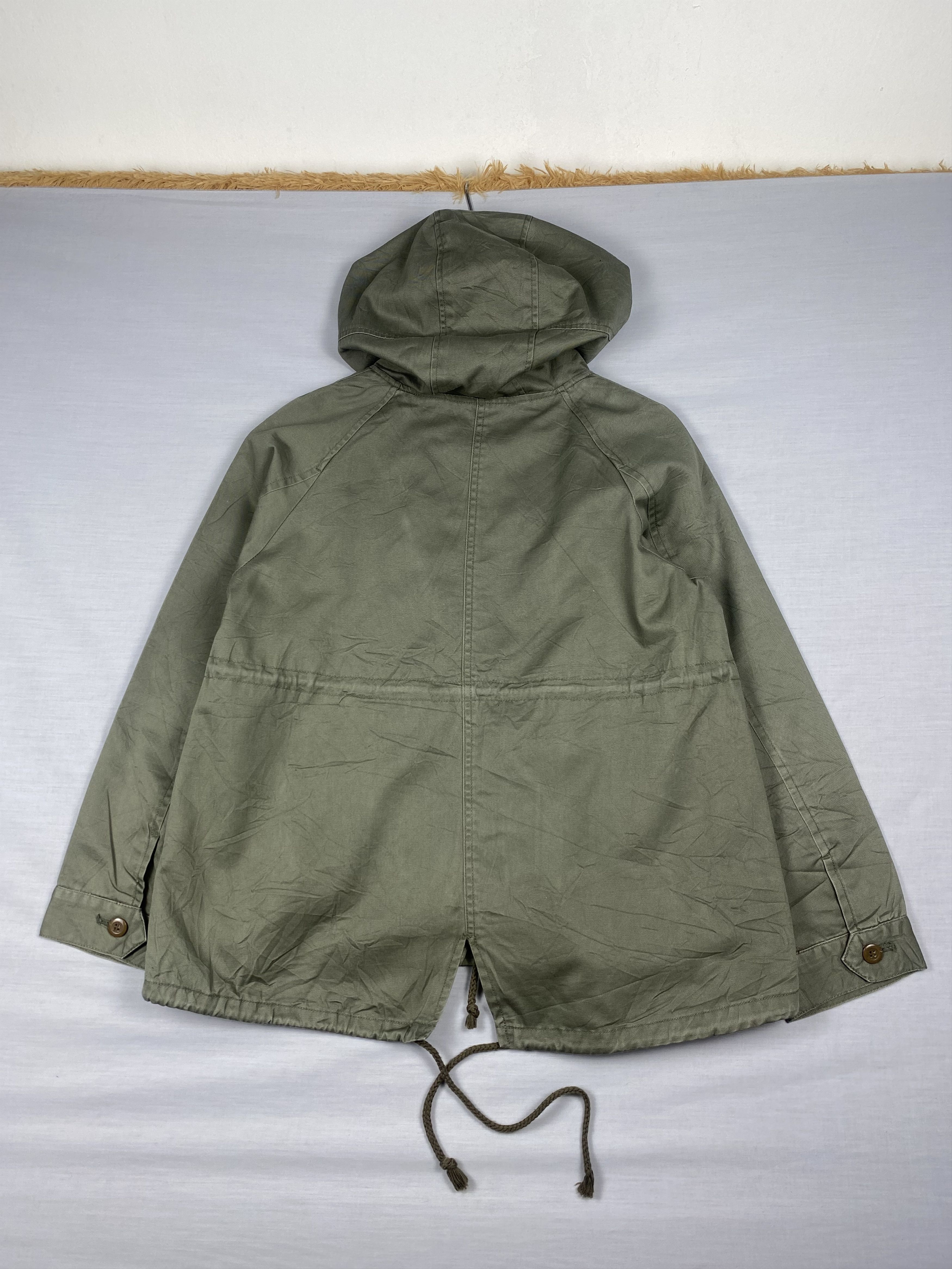 Japanese Brand Vintage Cinema Club Hoodie Zip Up Plain Canvas Jacket Size US M / EU 48-50 / 2 - 3 Thumbnail