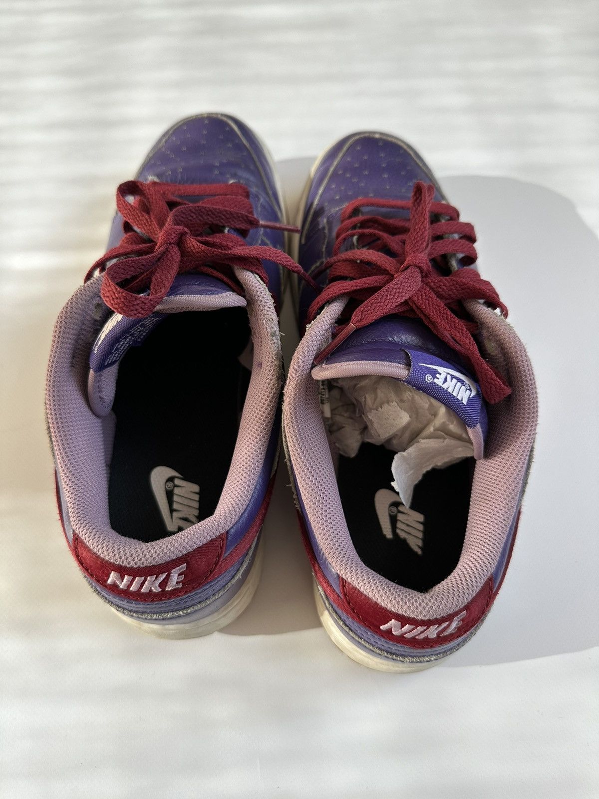 Nike Nike Dunk Low ID 2023 - Purple/Burgundy Size US 9 / EU 42 - 6 Thumbnail