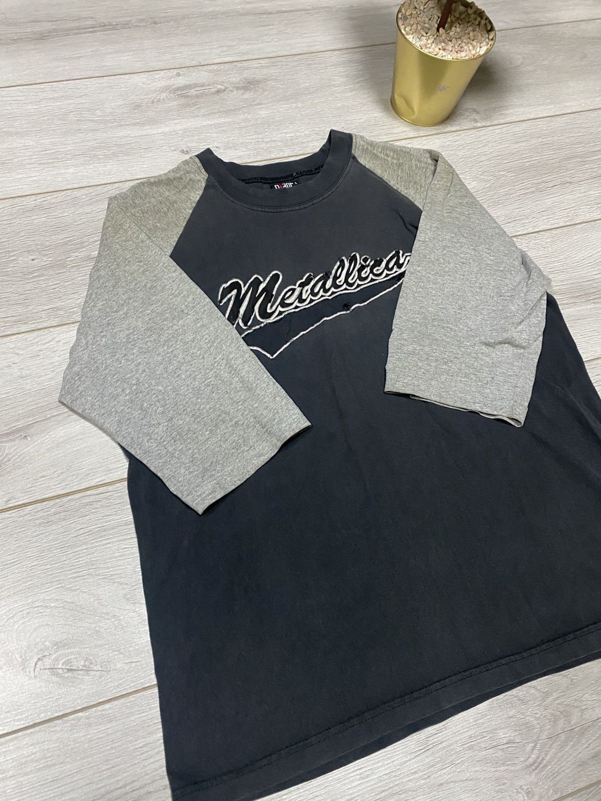 Metallica Metallica Giant USA vintage baseball jersey raglan big logo Size US L / EU 52-54 / 3 - 6 Thumbnail