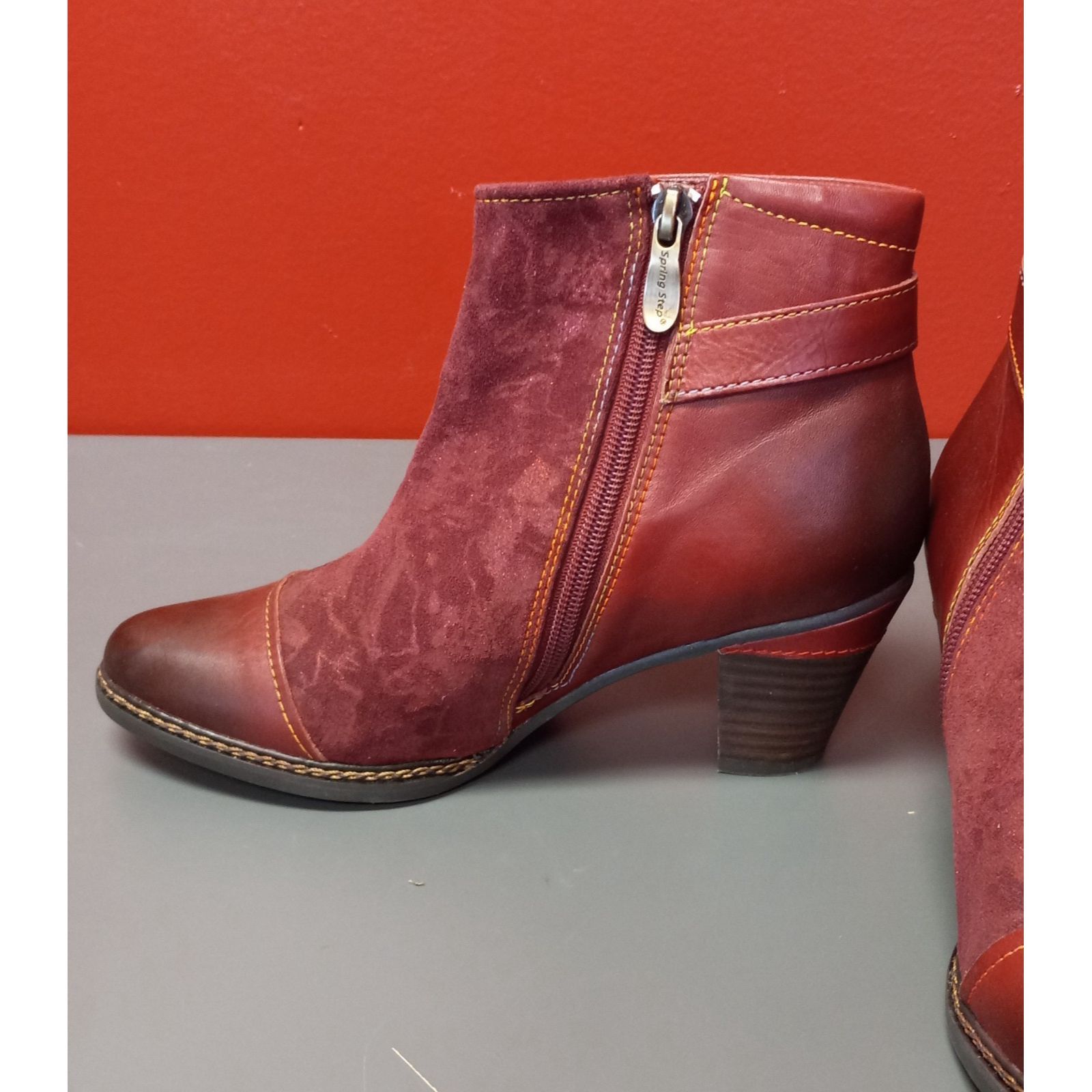 Other Spring Step L'Artiste Women's Socute Ankle Boot Size 6.5 Size US 6.5 / IT 36.5 - 3 Thumbnail