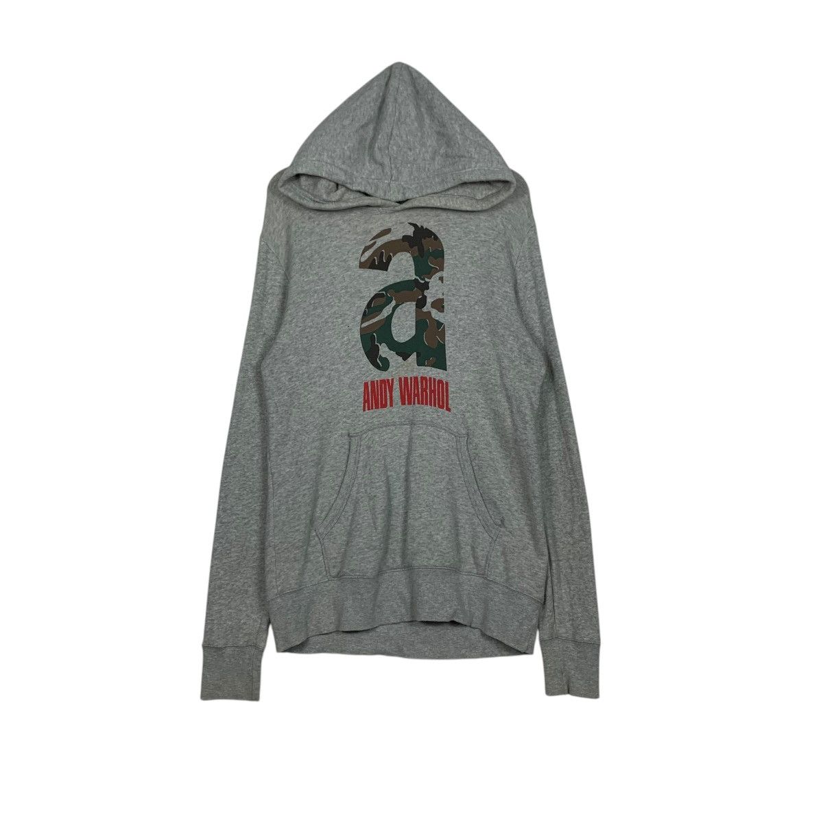 Andy Warhol ANDY WARHOL Big Logo Pullover Hoodies Sweatshirts #1991-C86 Size L / US 10 / IT 46 - 4 Thumbnail