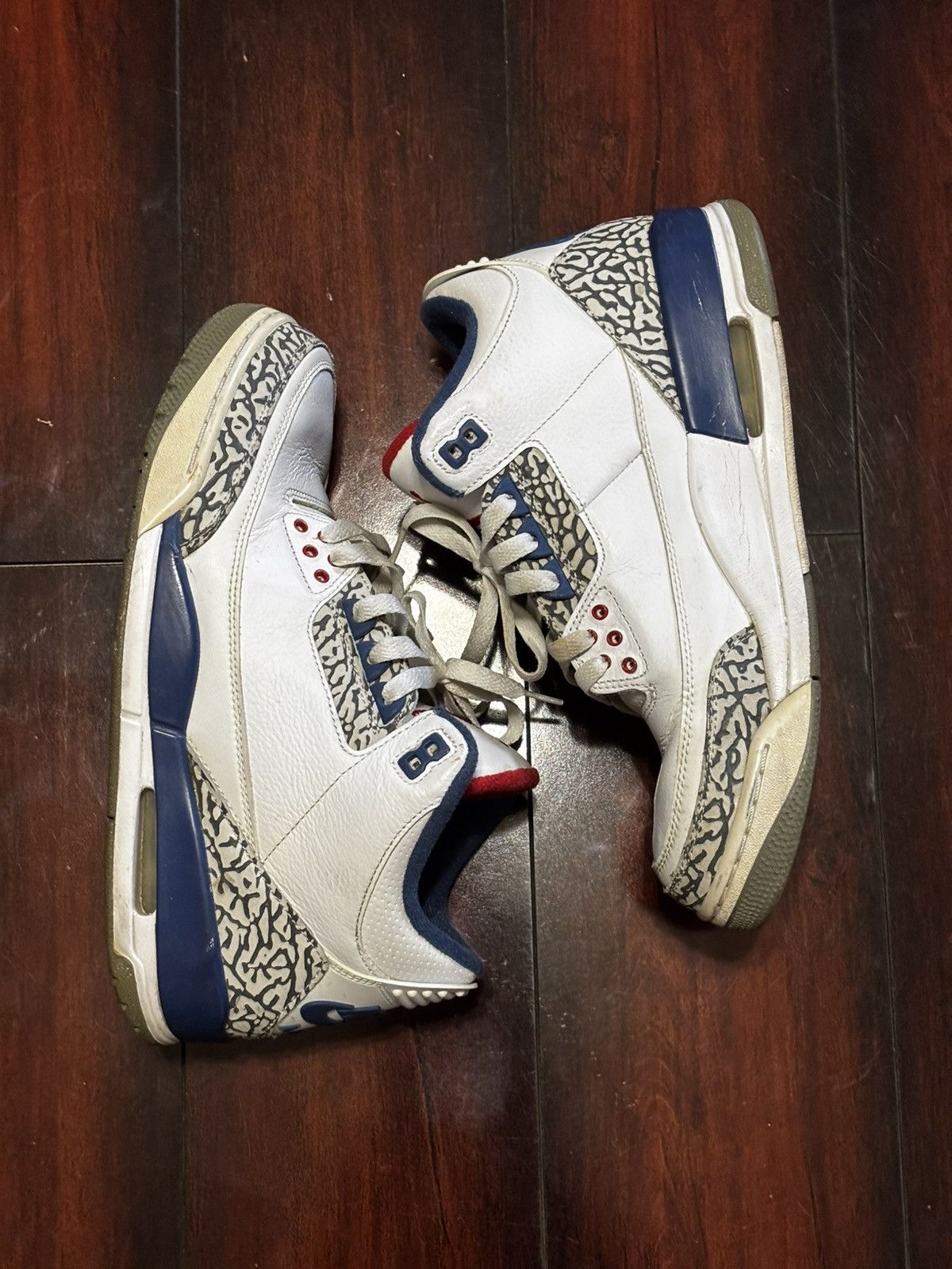 Nike Nike Air Jordan 3 True Blue 2016 Size US 9 / EU 42 - 4 Thumbnail
