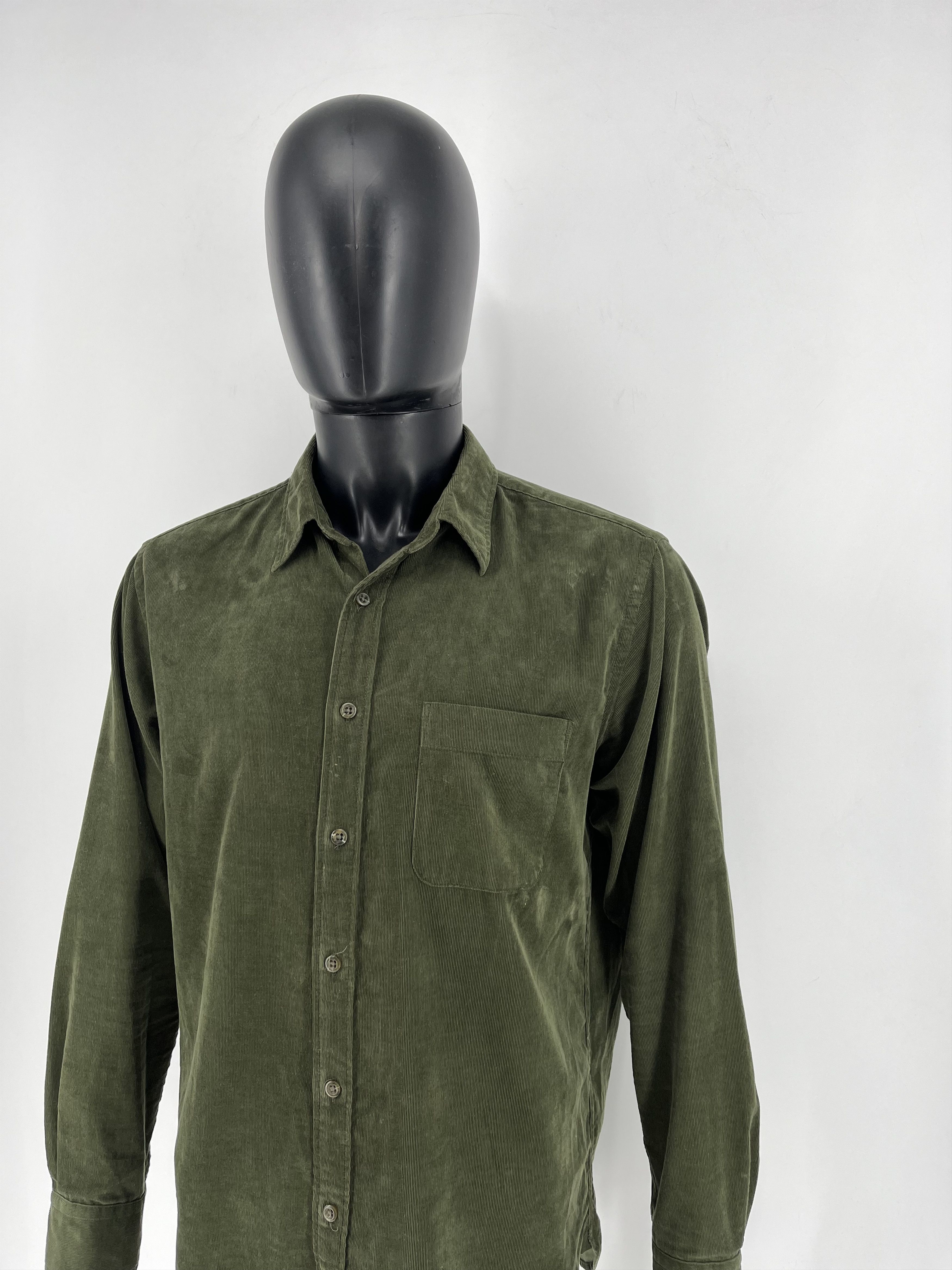 Uniqlo × Vintage Uniqlo Velvet Style Basic Shirt Size-M Size US M / EU 48-50 / 2 - 4 Thumbnail