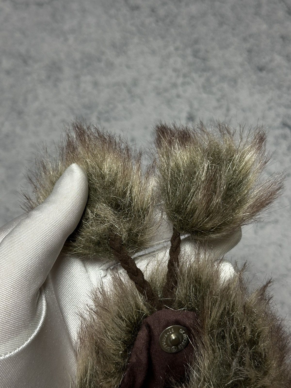If Six Was Nine Vintage Faux Fur Mohair Y2K Crossbody Shoulder Bag Size ONE SIZE - 11 Thumbnail